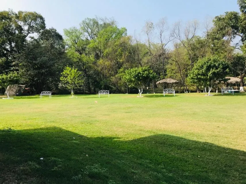 Patio in Hotel y Restaurante EL TEXANO