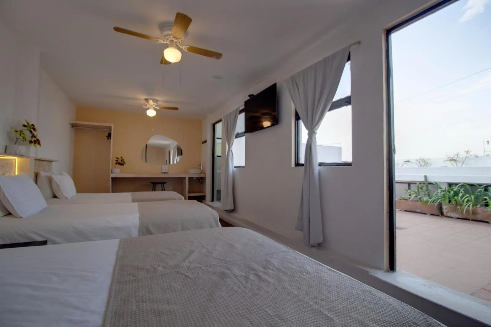 Bed in Hotel Punto 79