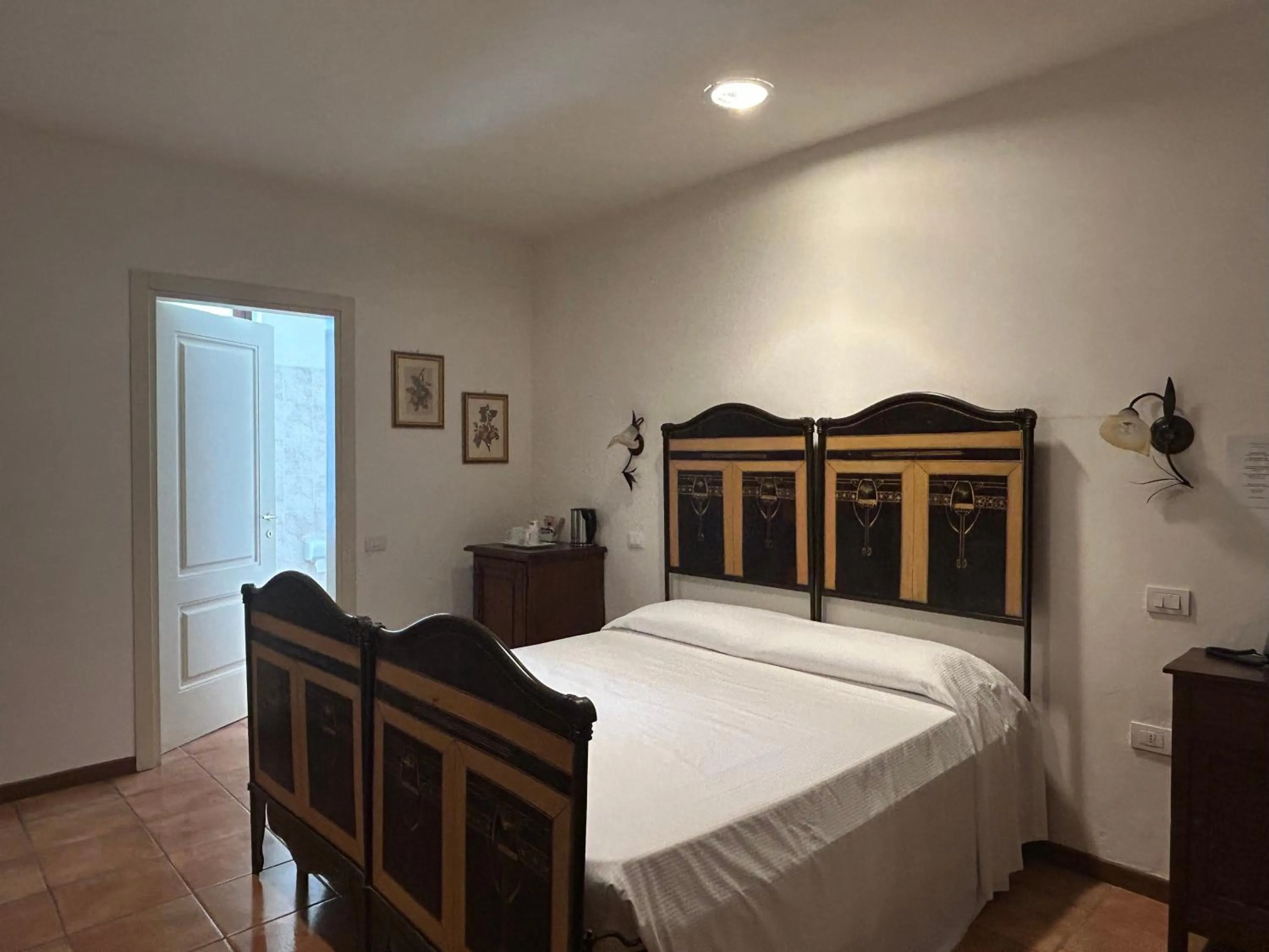 Bedroom, Bed in Hotel Airone