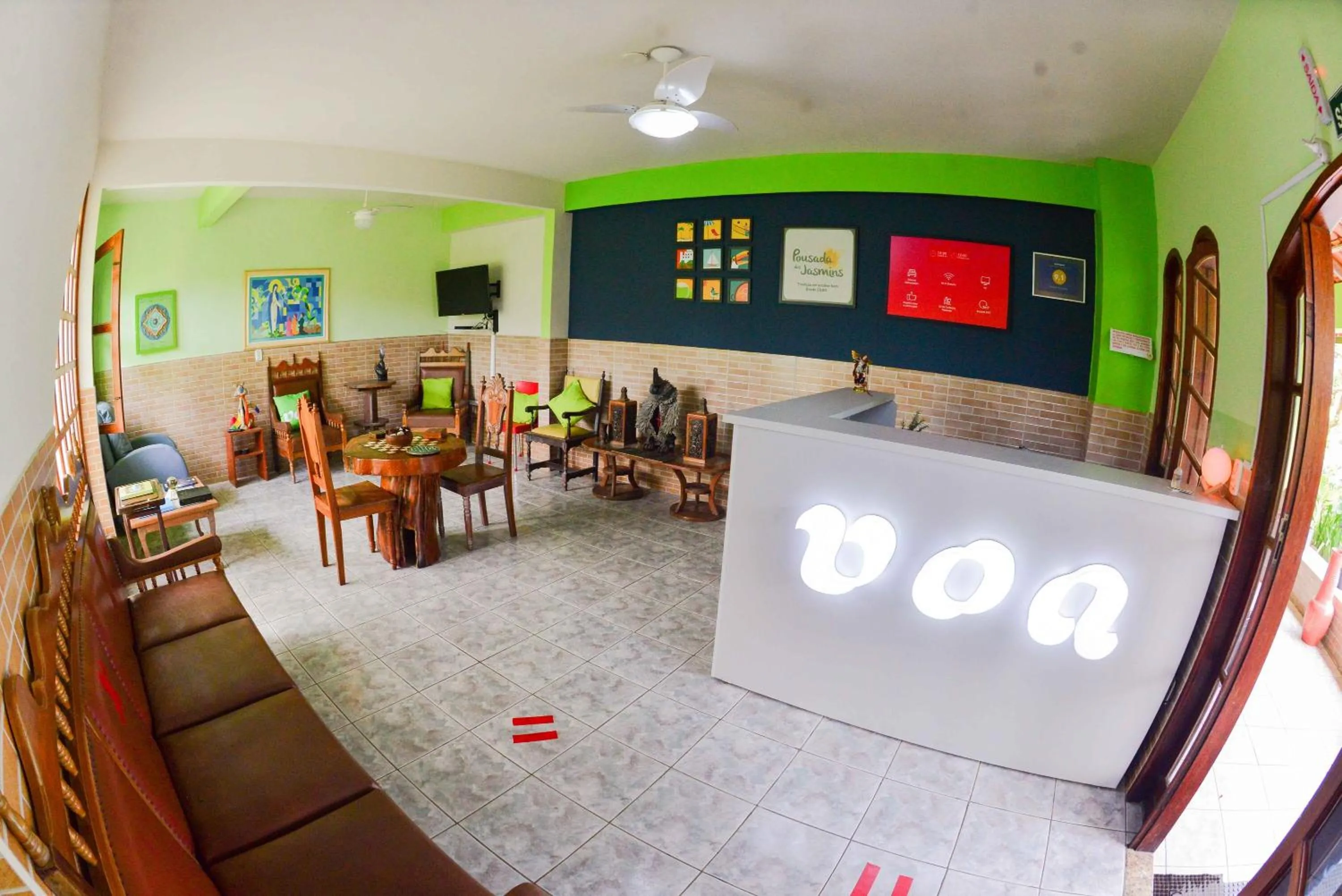 Lobby or reception in VOA Pousada Dos Jasmins