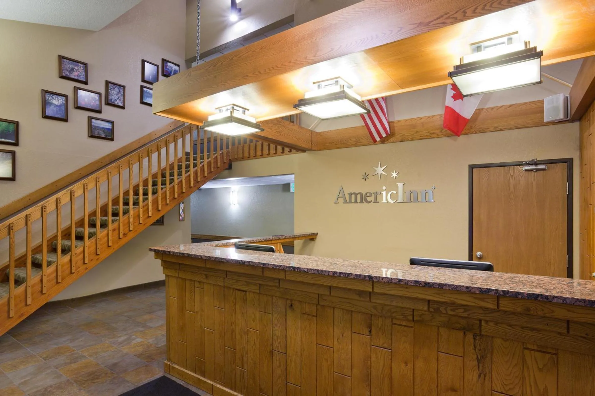 Lobby or reception in AmericInn by Wyndham Roseau