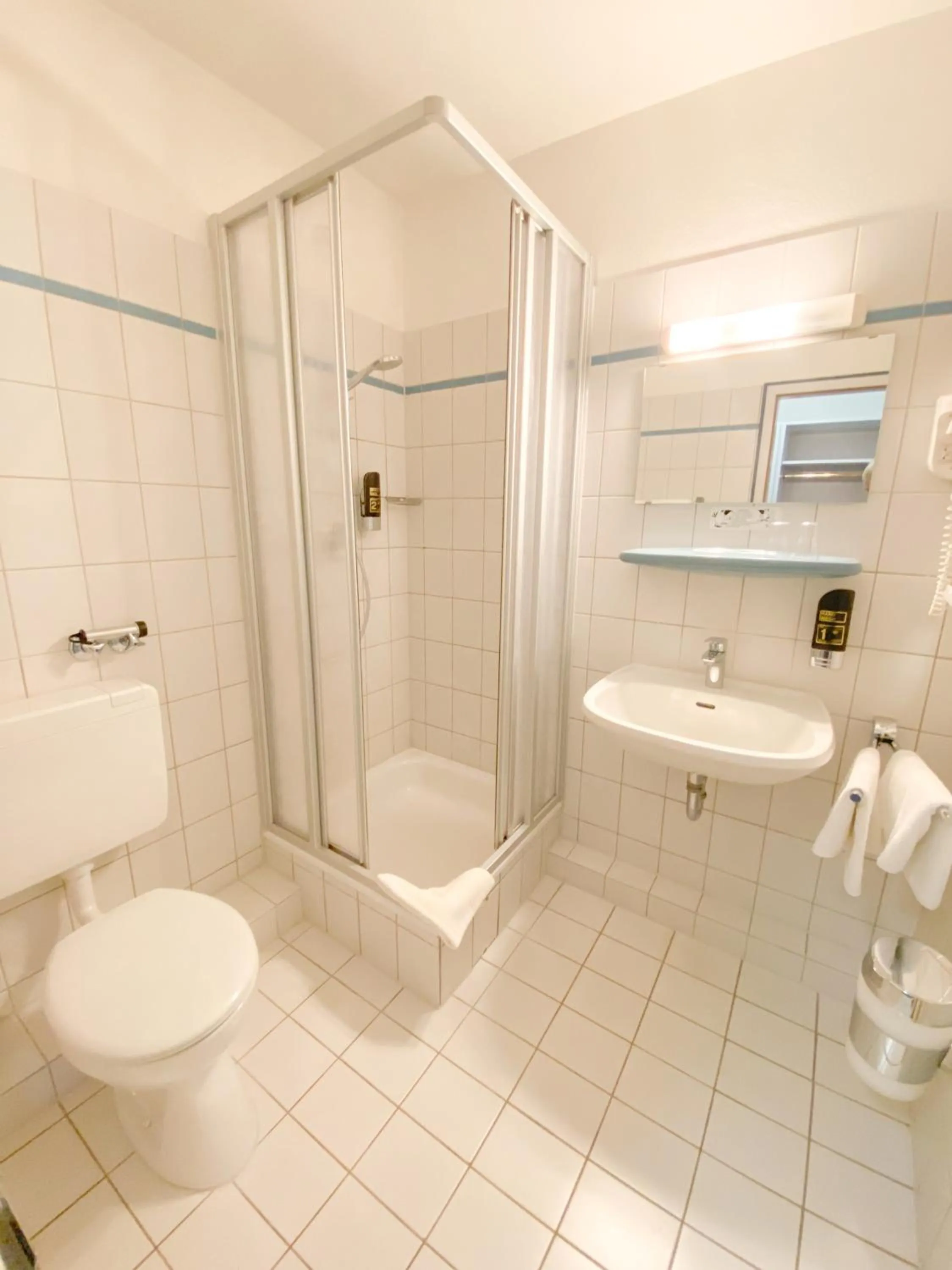 Bathroom in Hotel Wikingerhof