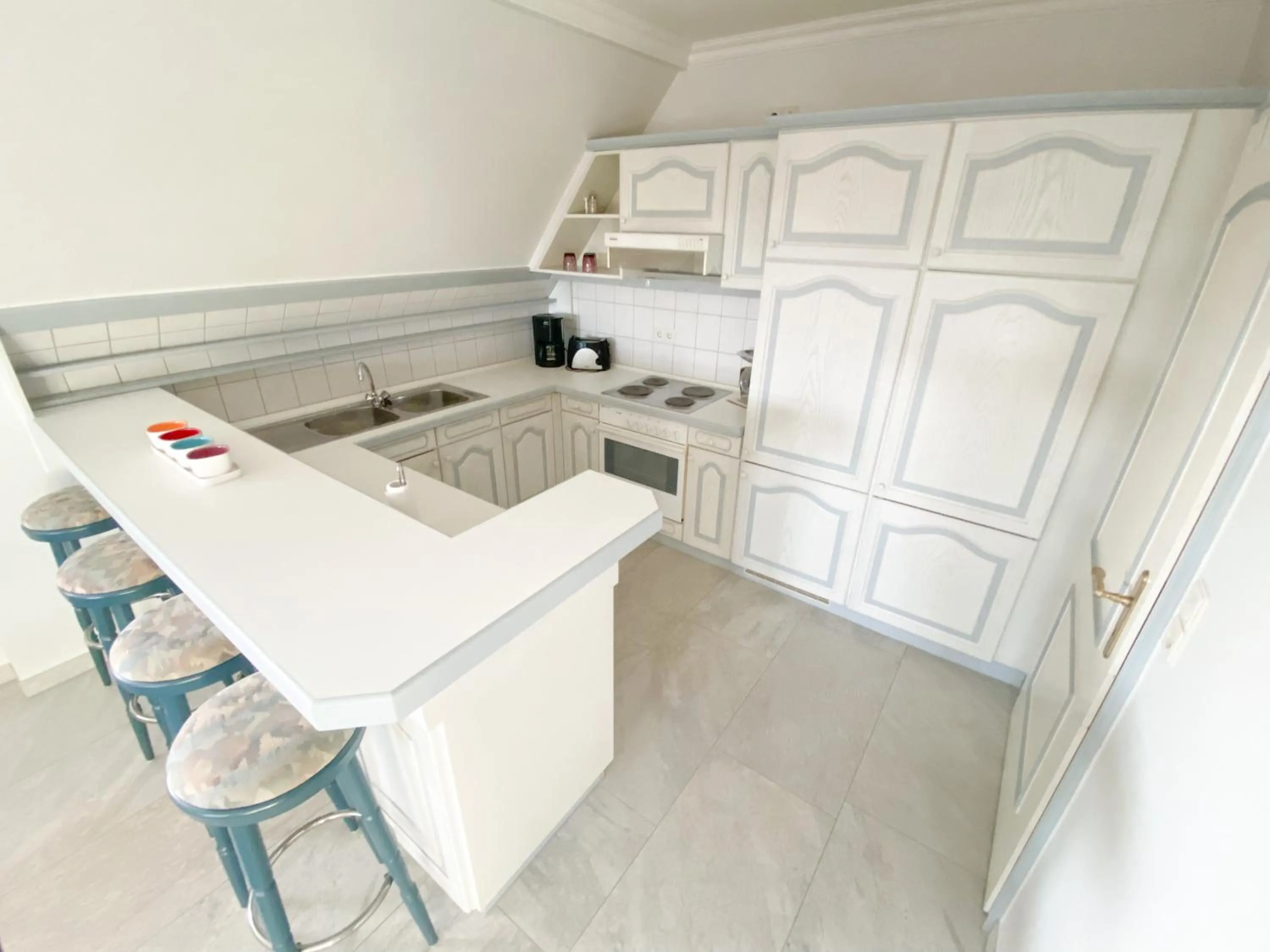 kitchen in Hotel Wikingerhof