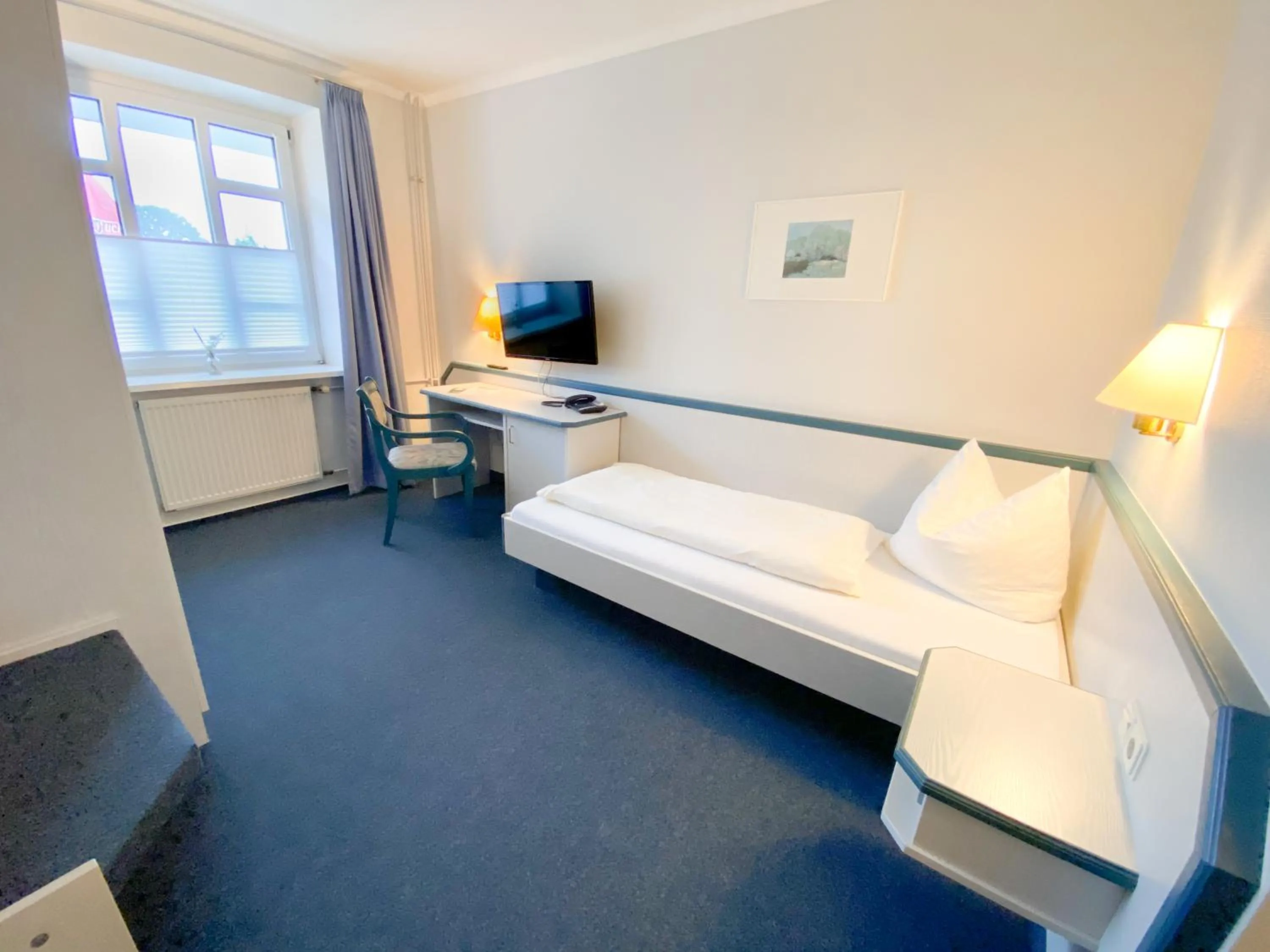 Photo of the whole room, Bed in Hotel Wikingerhof