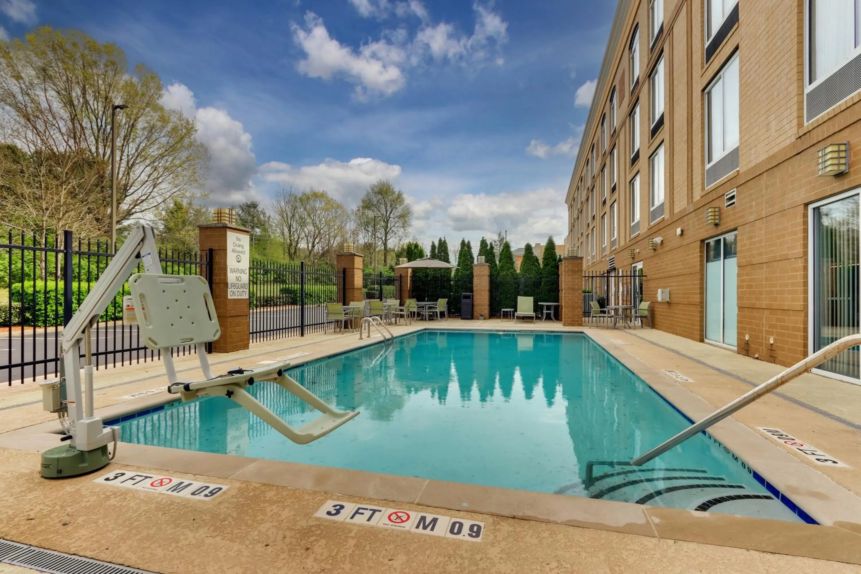 Swimming pool in Holiday Inn Franklin - Cool Springs by IHG