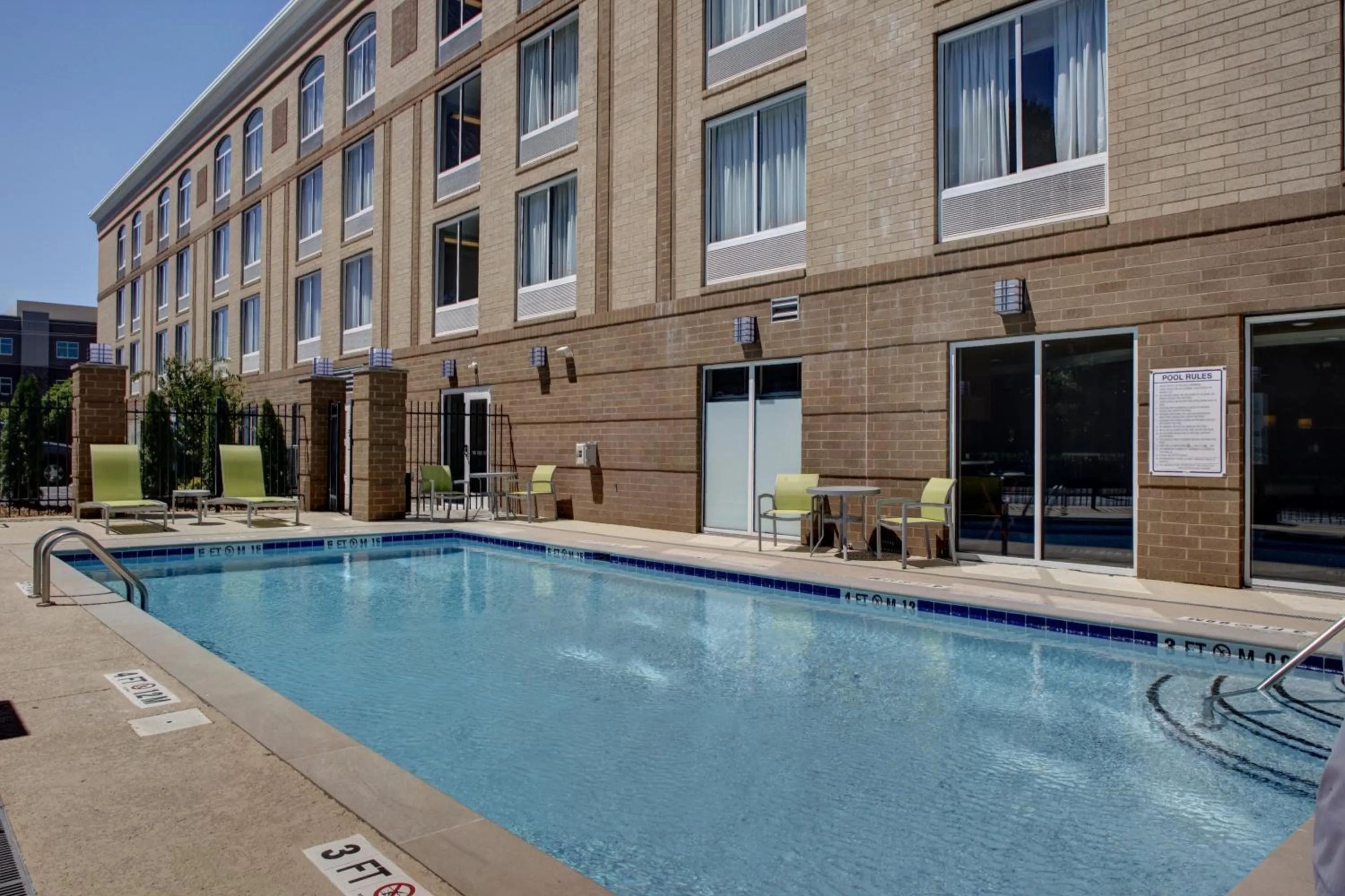 Swimming pool in Holiday Inn Franklin - Cool Springs by IHG