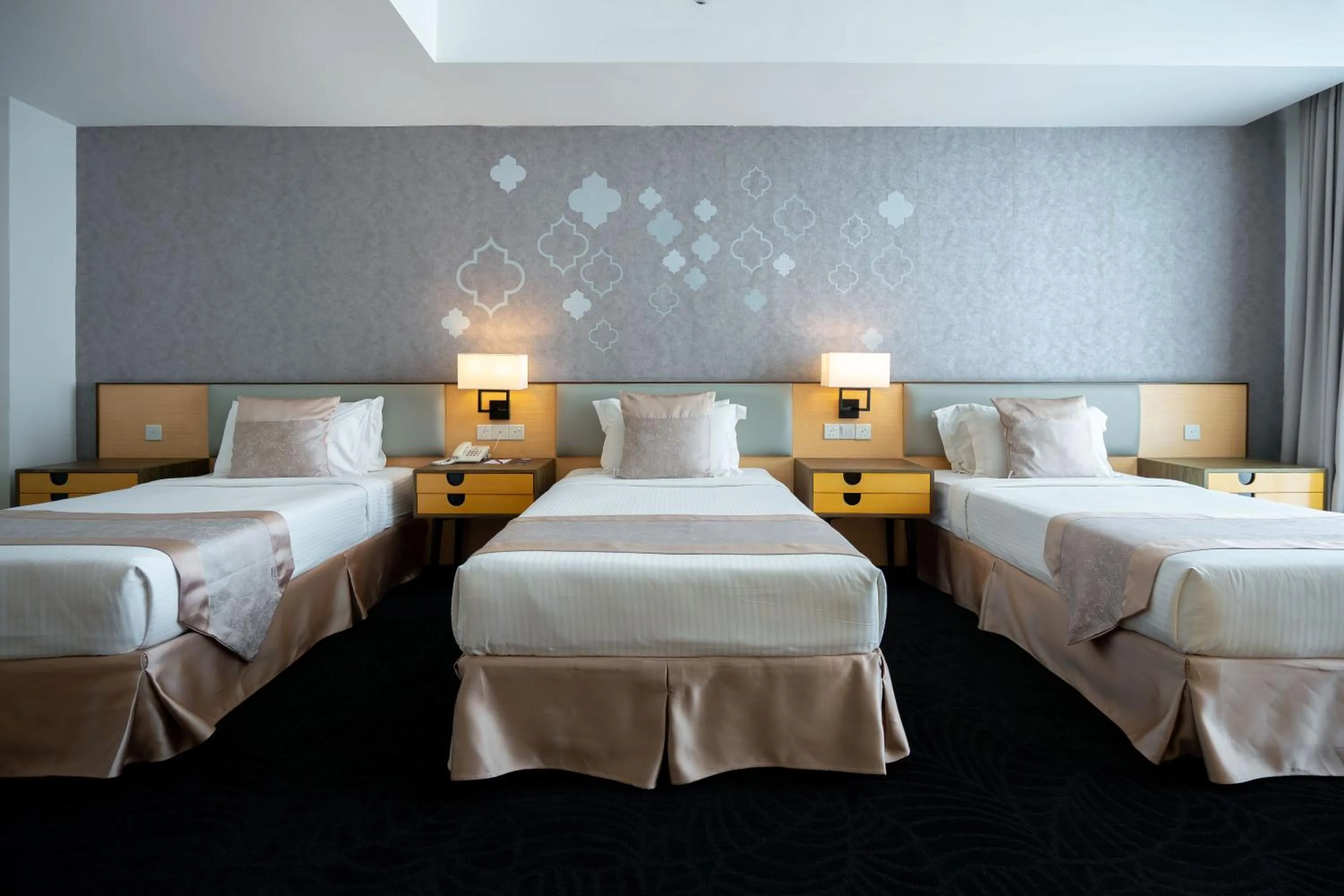 Bed in Paya Bunga Hotel Terengganu