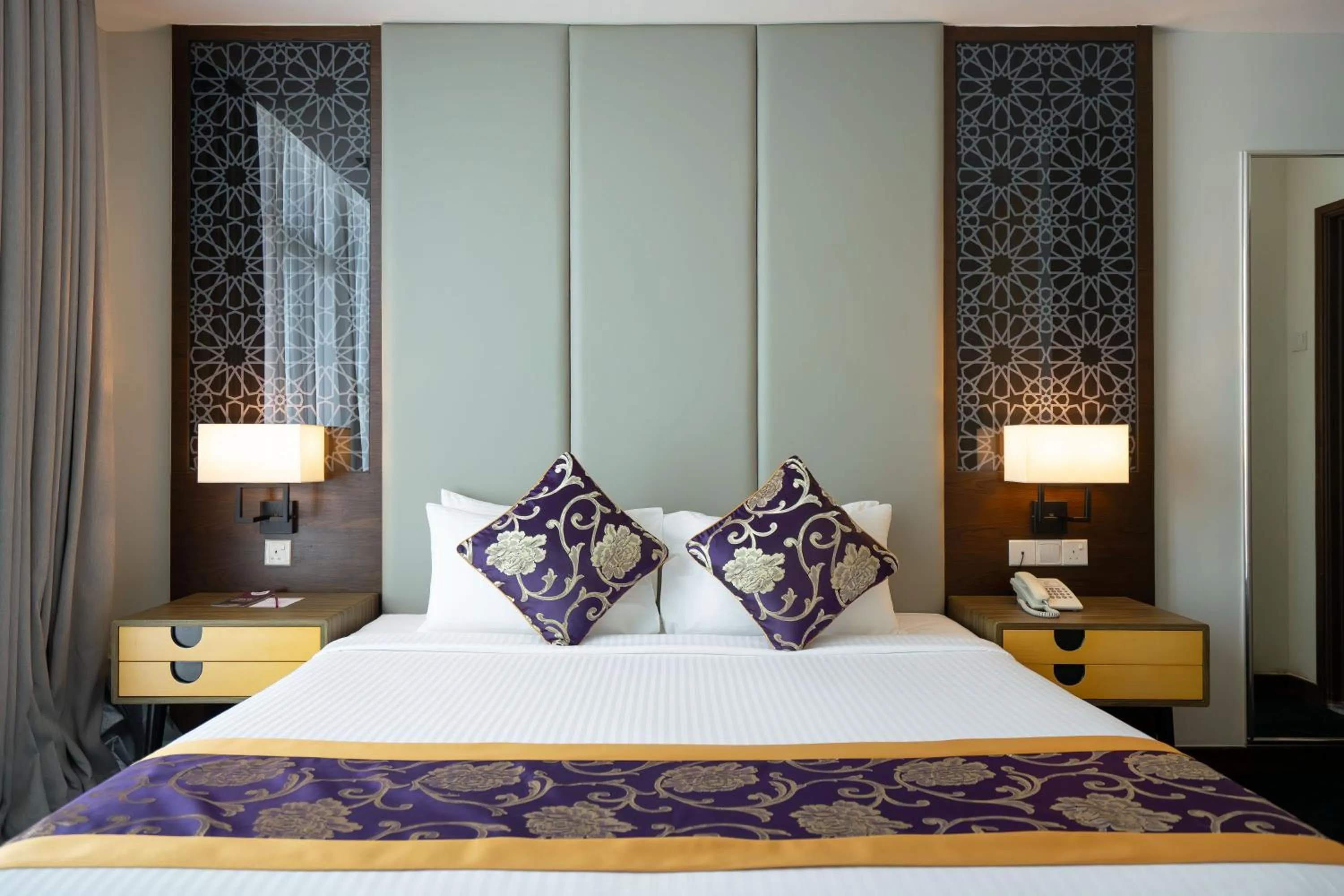 Bed in Paya Bunga Hotel Terengganu