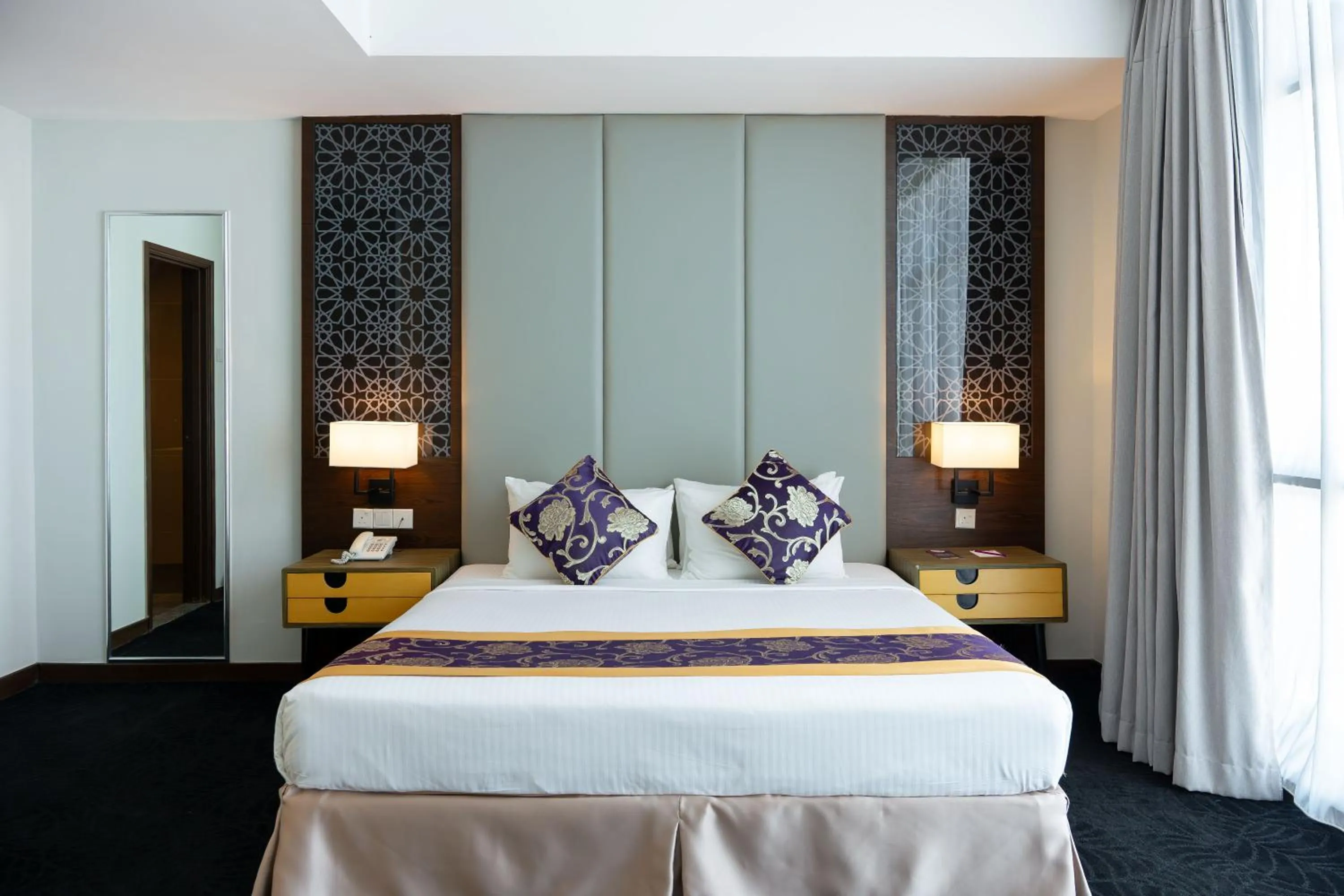 Bed in Paya Bunga Hotel Terengganu