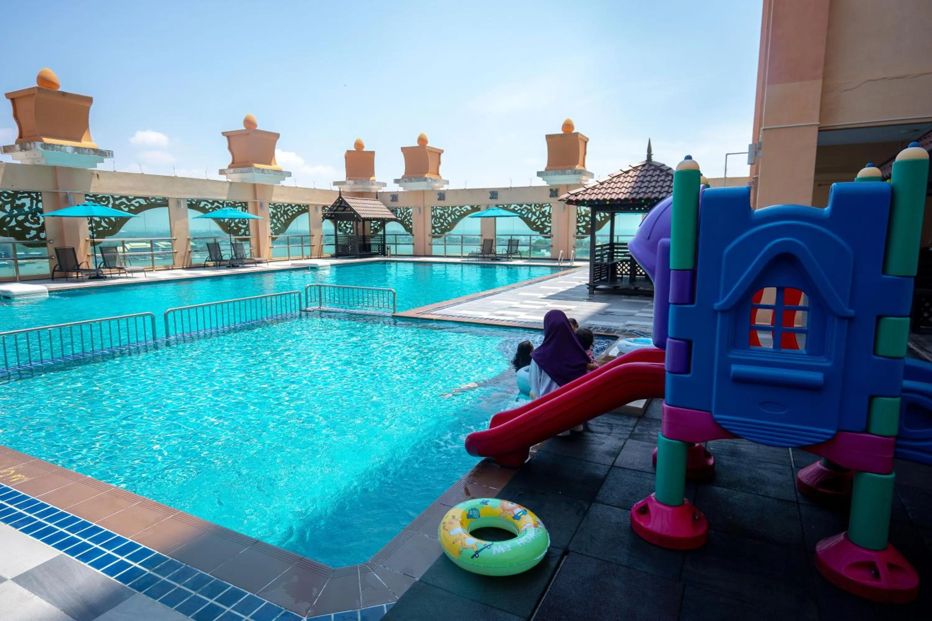 Swimming pool in Paya Bunga Hotel Terengganu