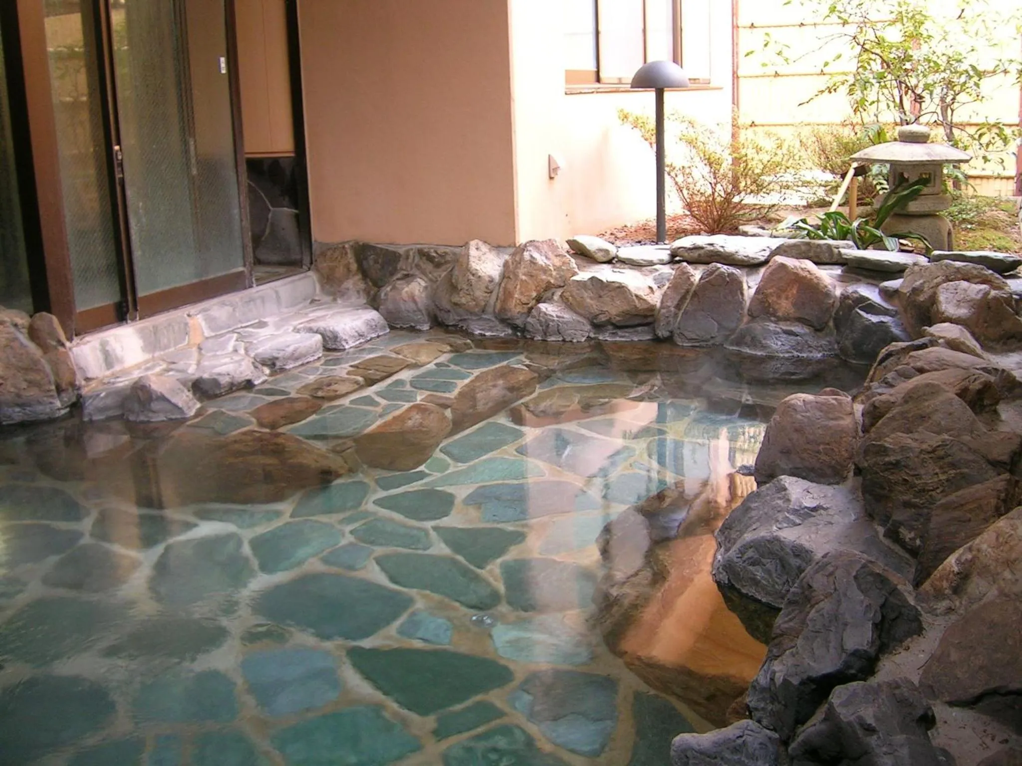 Hot Spring Bath in Yamabiko