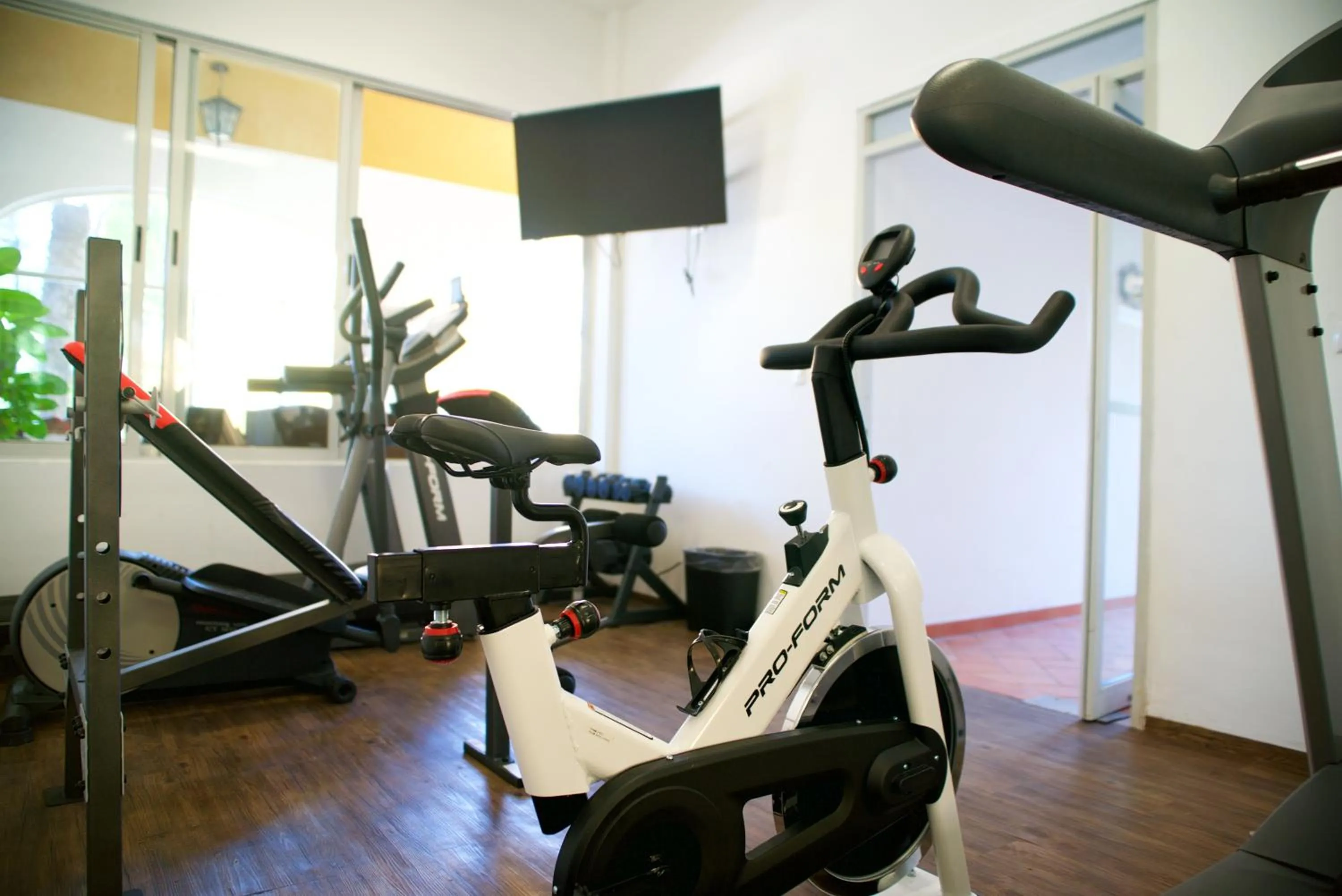 Fitness centre/facilities in Best Western Saltillo