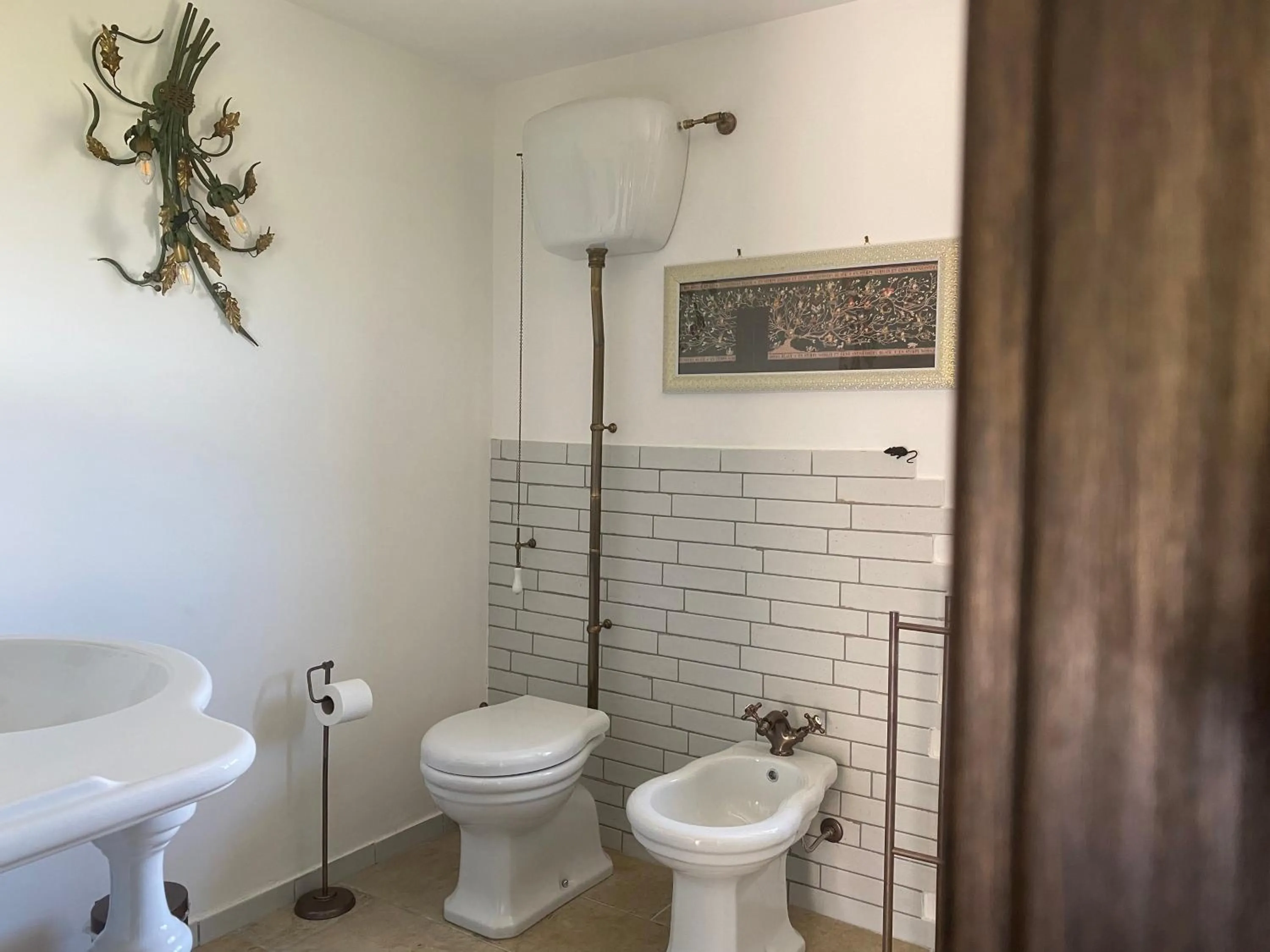 Bathroom in B&B Il giardino di Armida