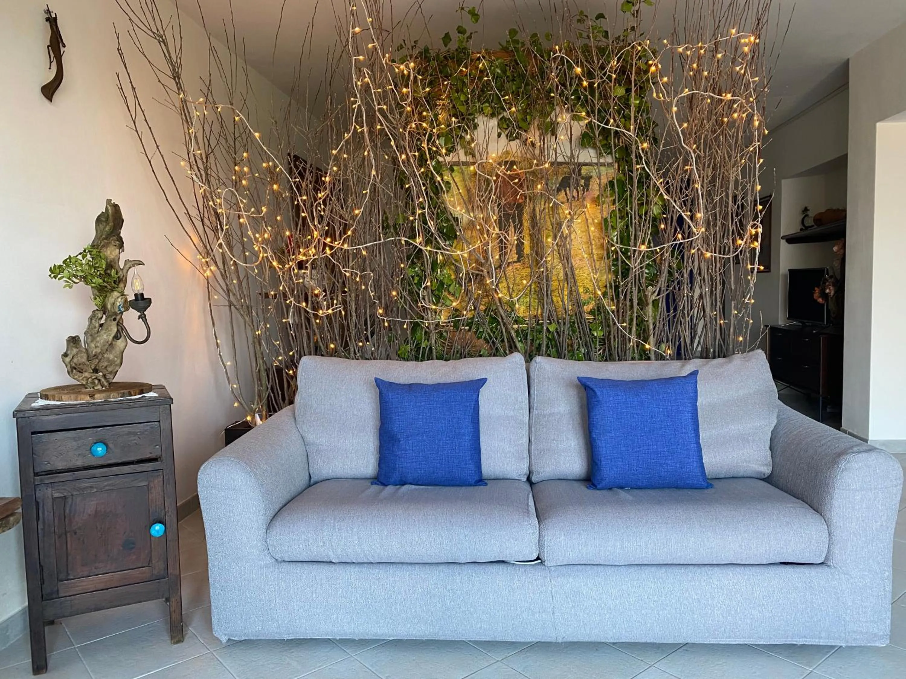 Decorative detail in B&B Il giardino di Armida