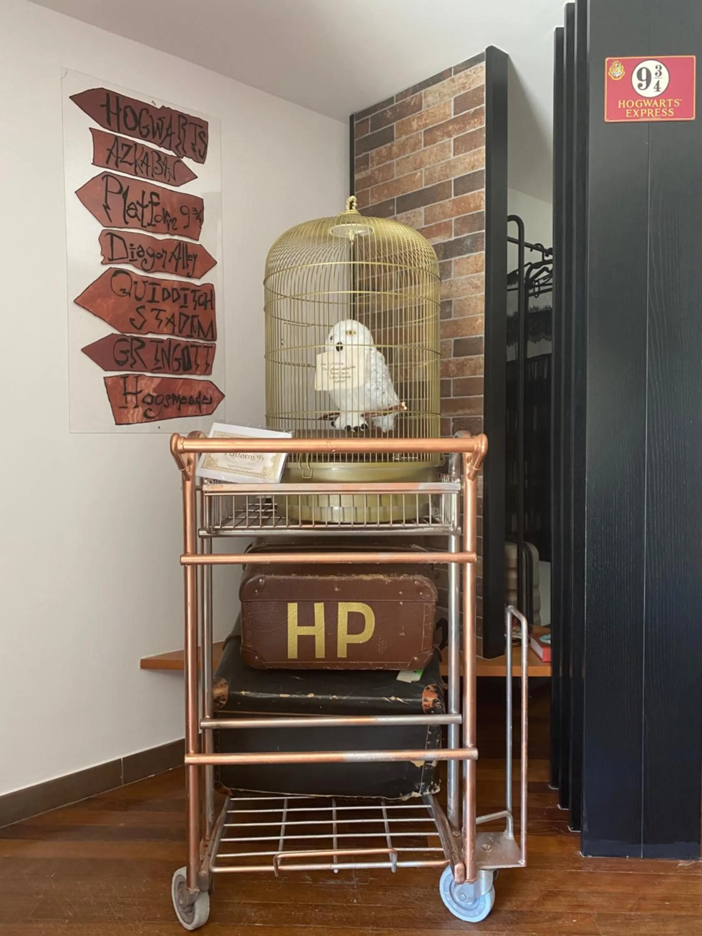 Decorative detail in B&B Il giardino di Armida