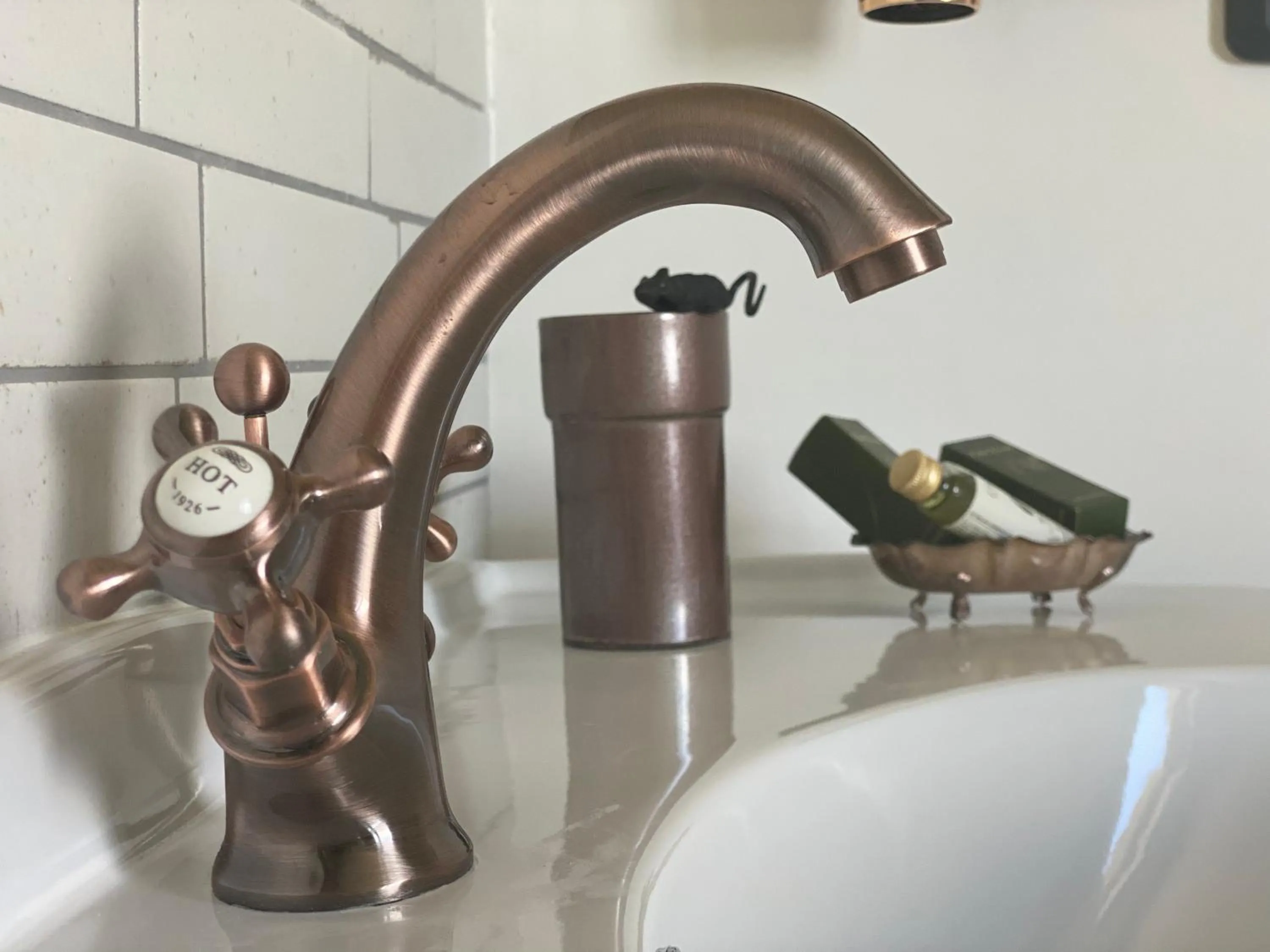 Bathroom in B&B Il giardino di Armida