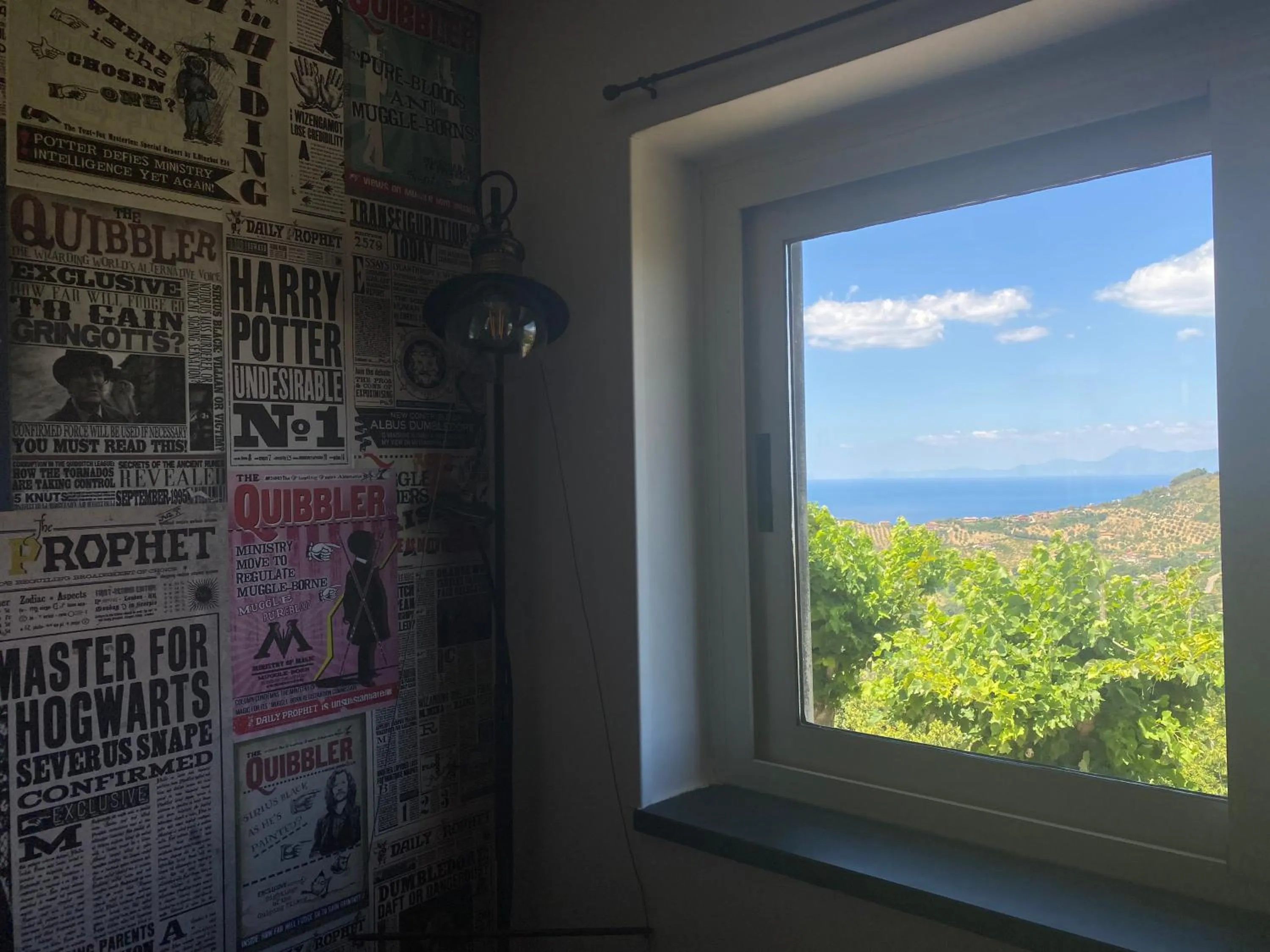 Sea view in B&B Il giardino di Armida