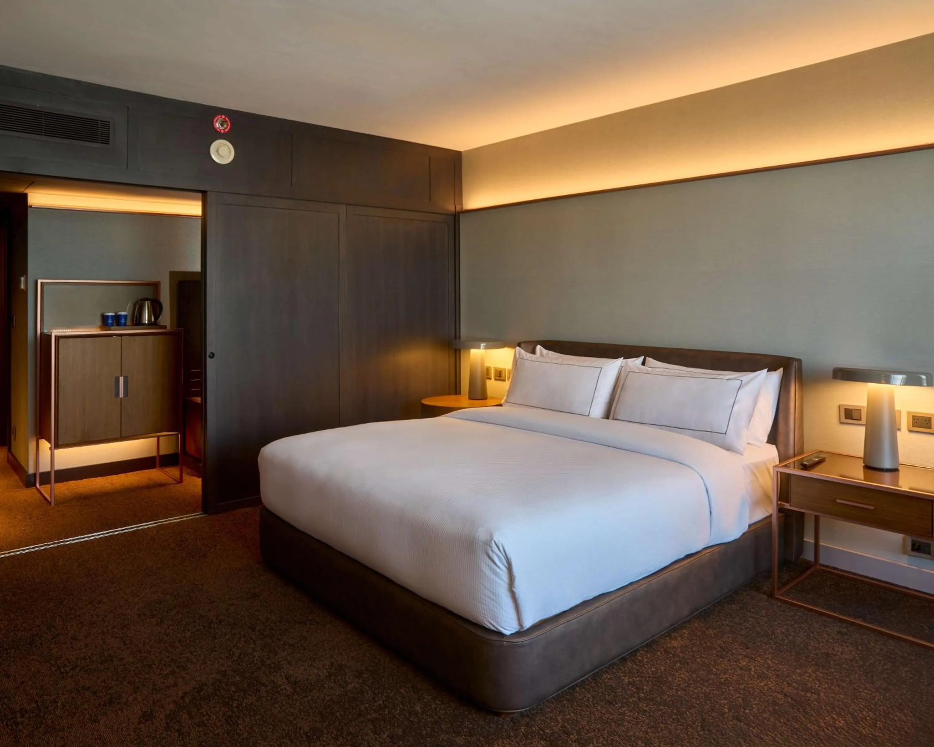 Bed in Hilton Buenos Aires