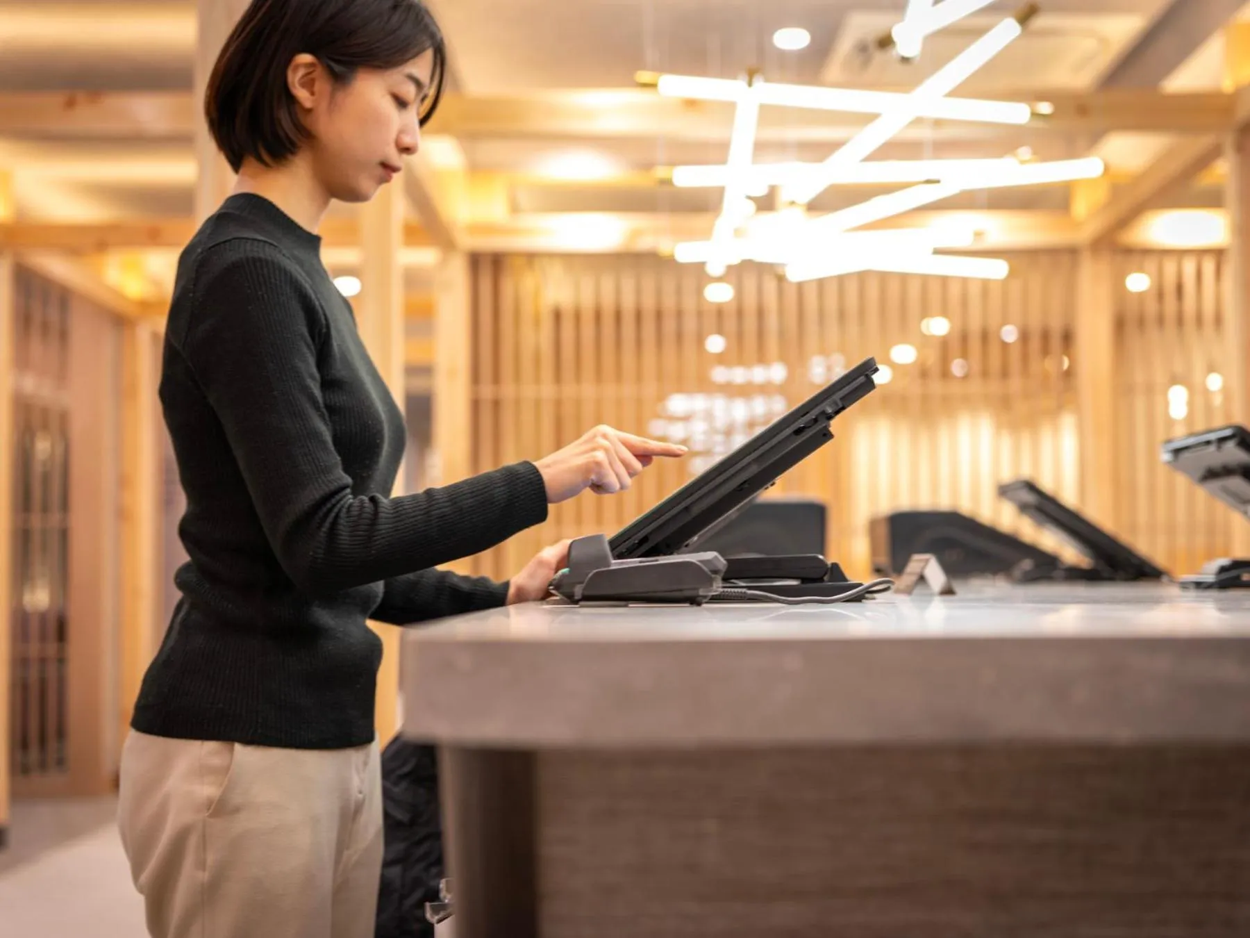 People in Super Hotel Osaka Natural Hot Springs