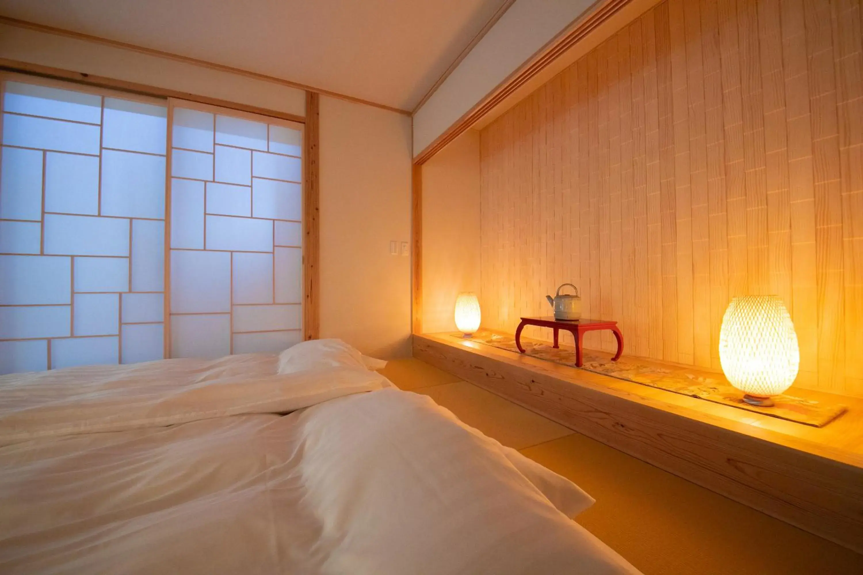 Twin Room with Private Bathroom in Oyado Den Rikyu Twin Room with Private Bathroom in Oyado Den Rikyu