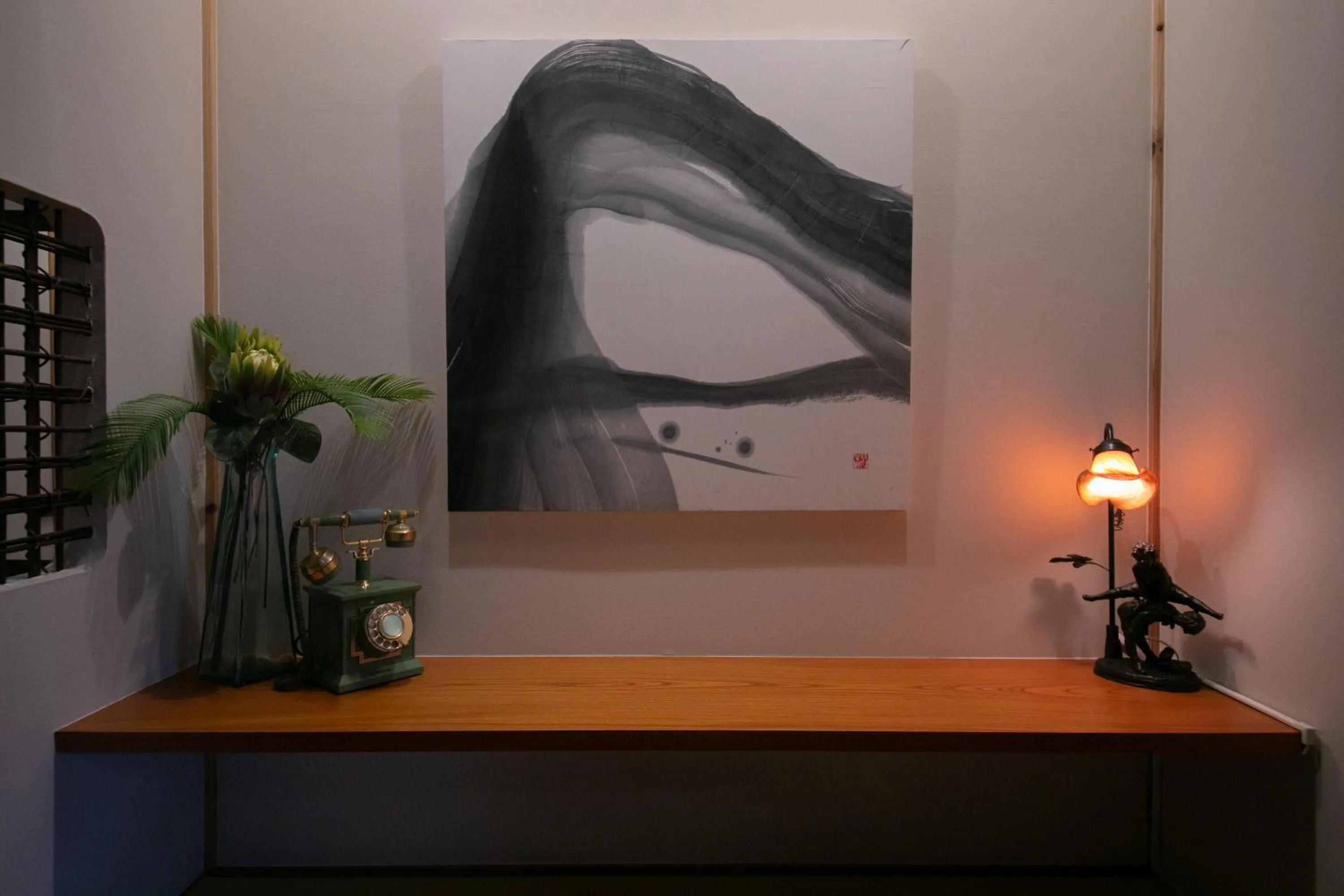 Decorative detail in Oyado Den Rikyu