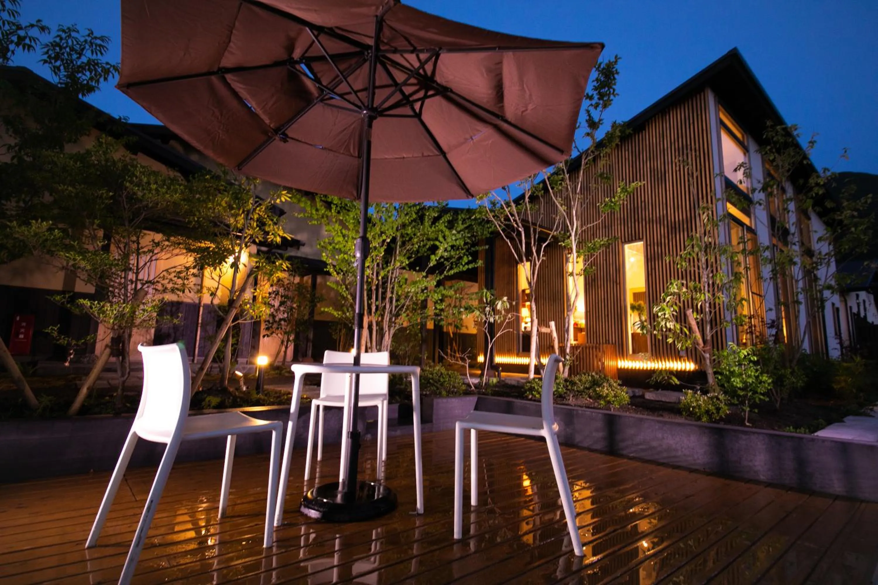 Patio in Oyado Den Rikyu