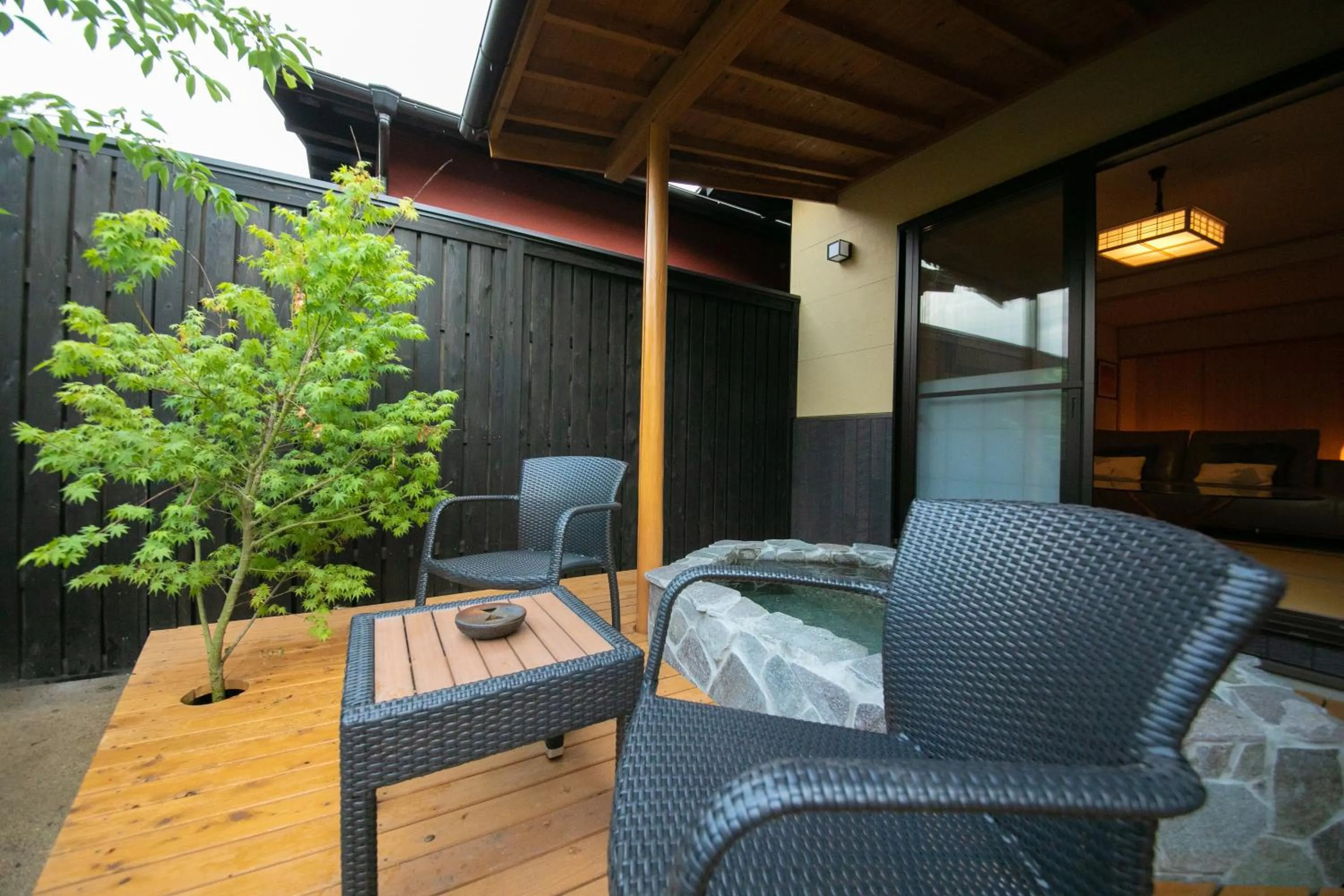 Balcony/Terrace in Oyado Den Rikyu