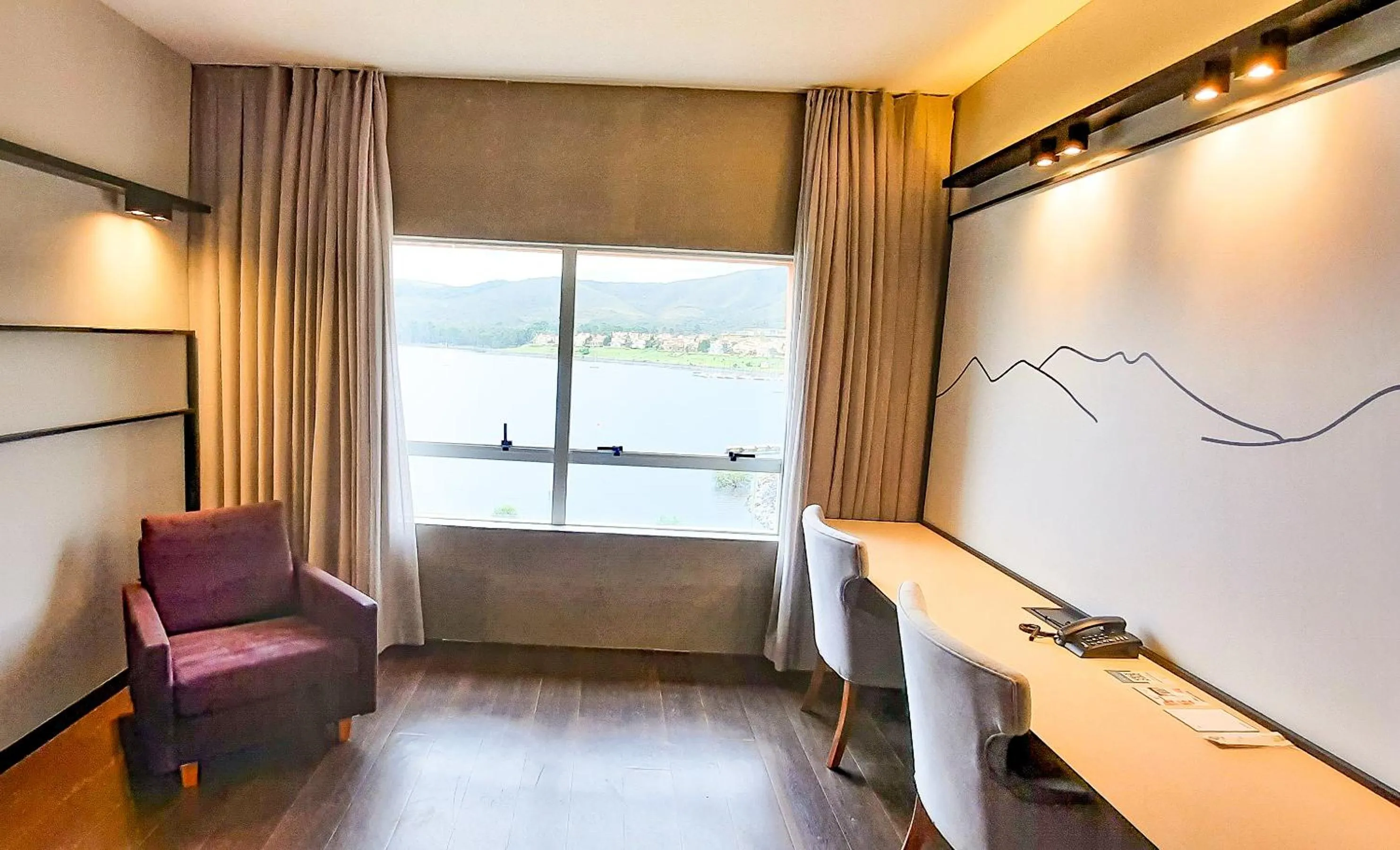 Living room in Transamerica Lagoa dos Ingleses