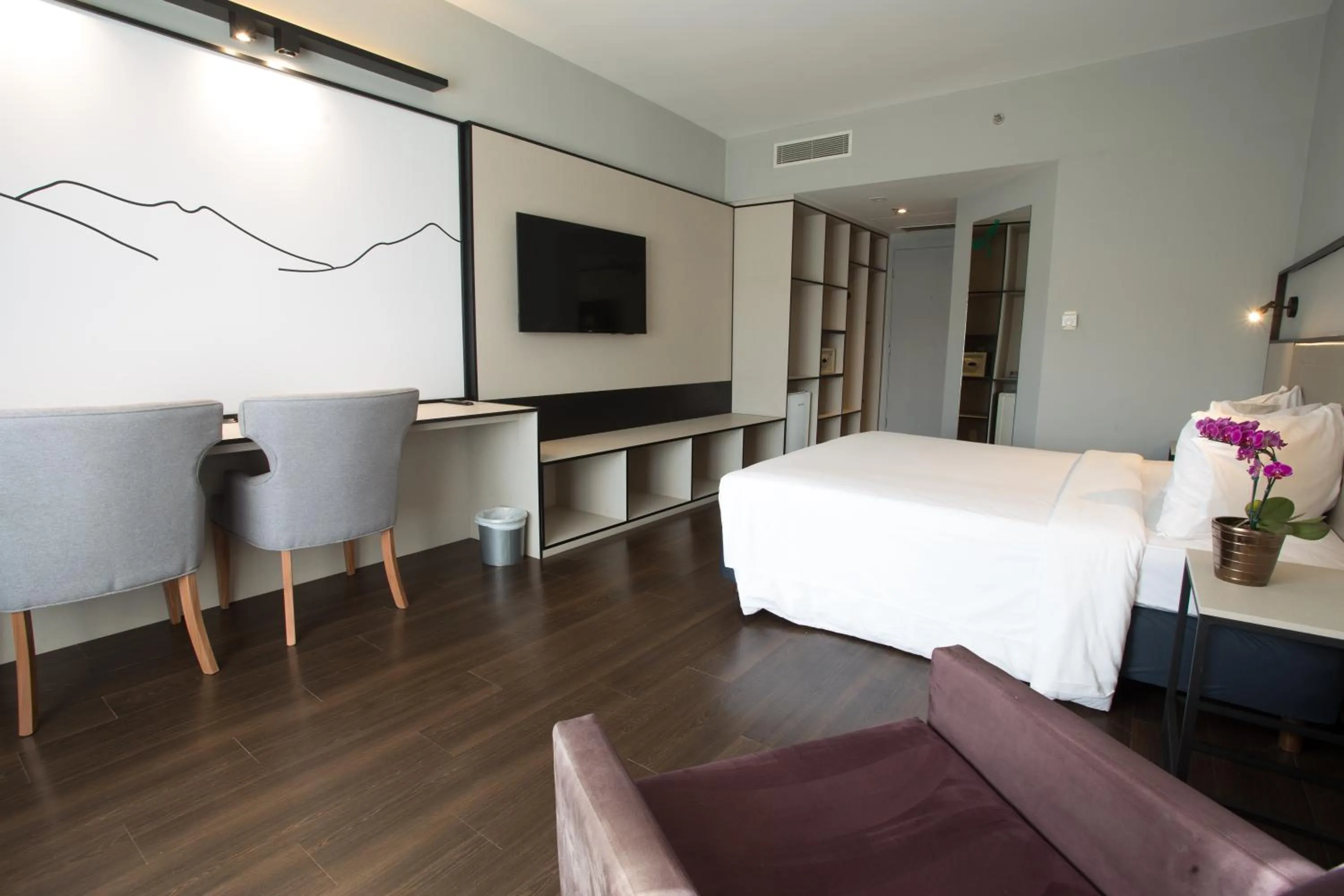 Seating area, Bed in Transamerica Lagoa dos Ingleses