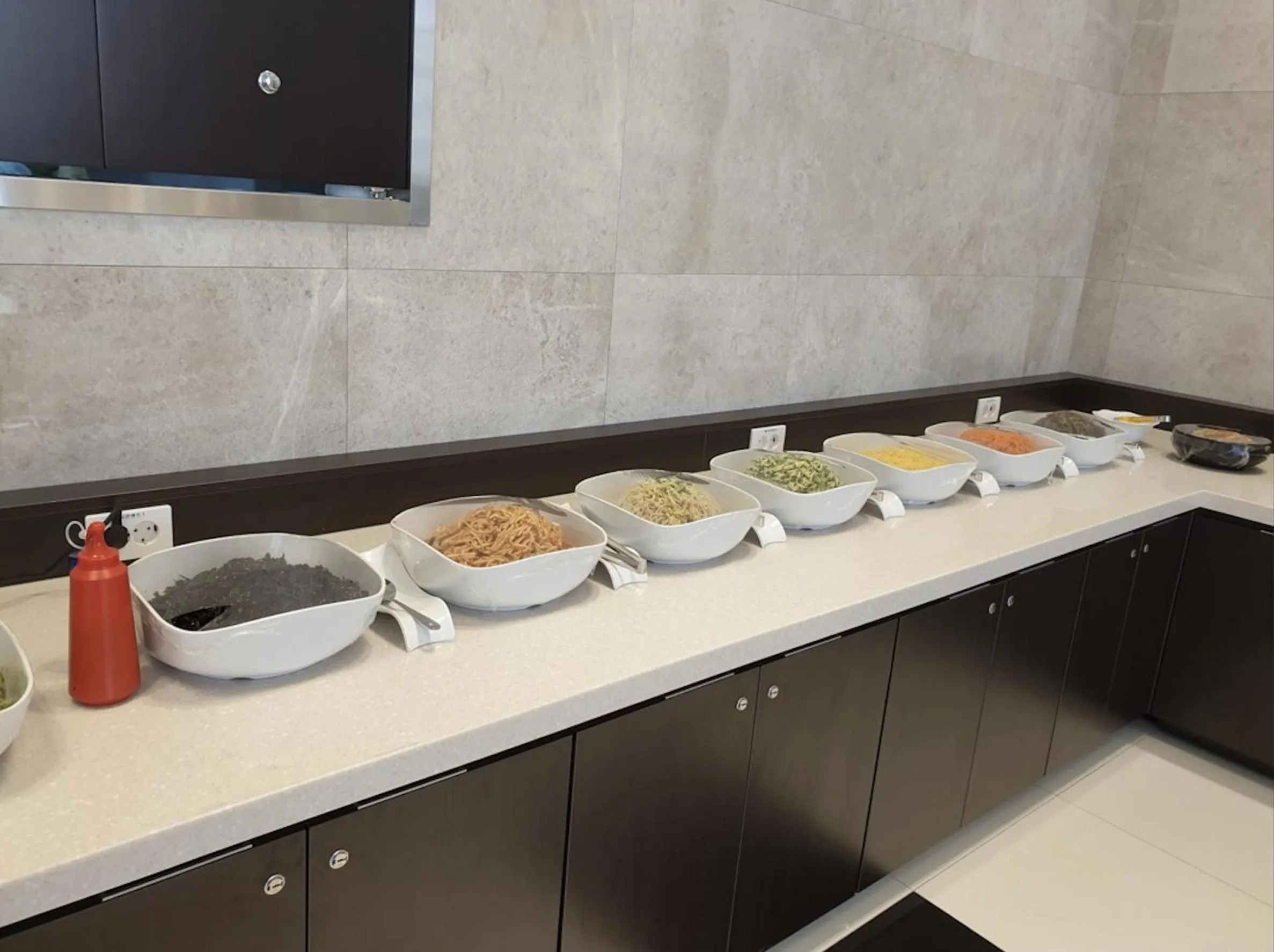 Buffet breakfast in Toyoko Inn Daegu Dongseongro