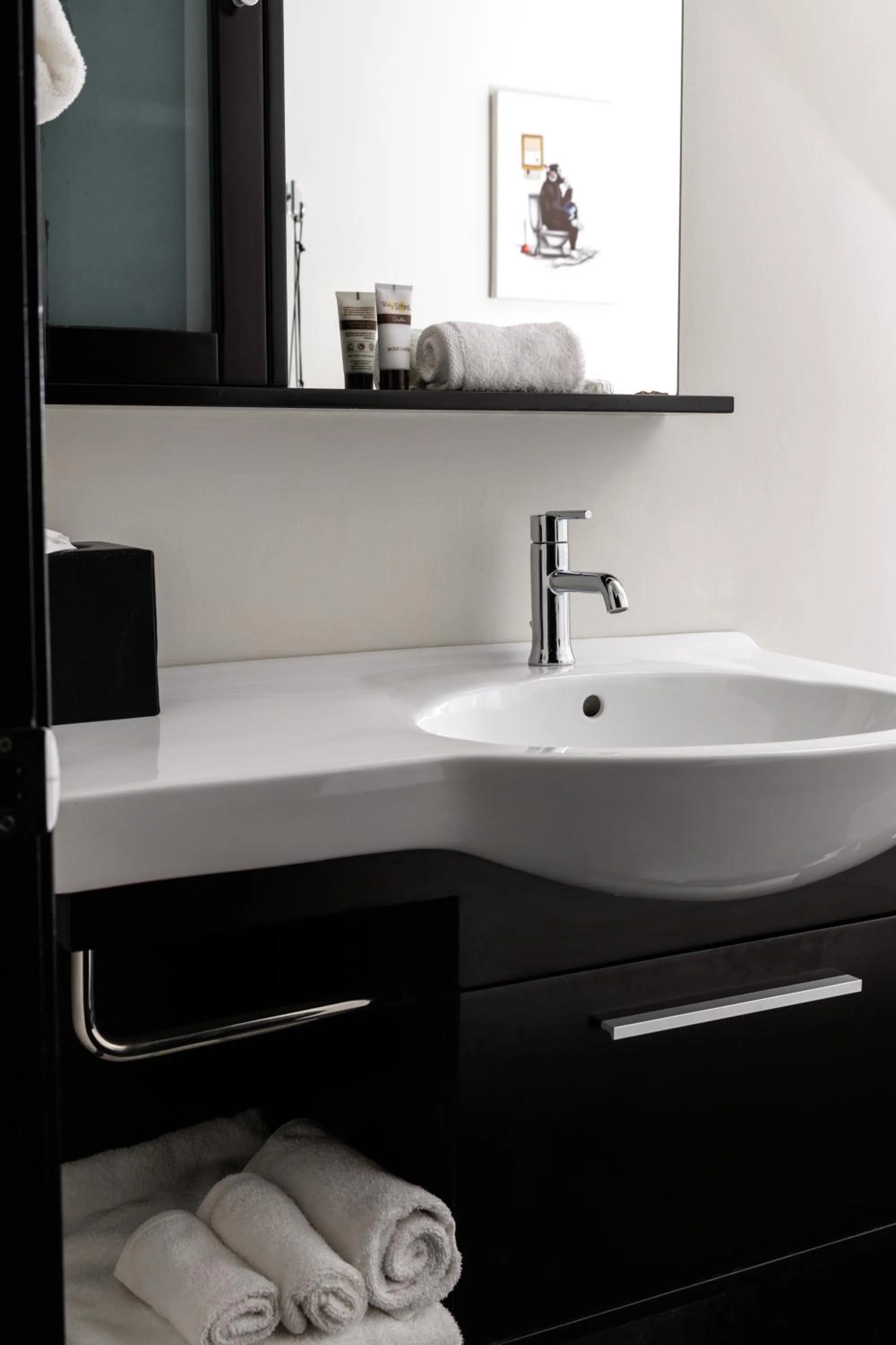 Bathroom in Hotel Clemons