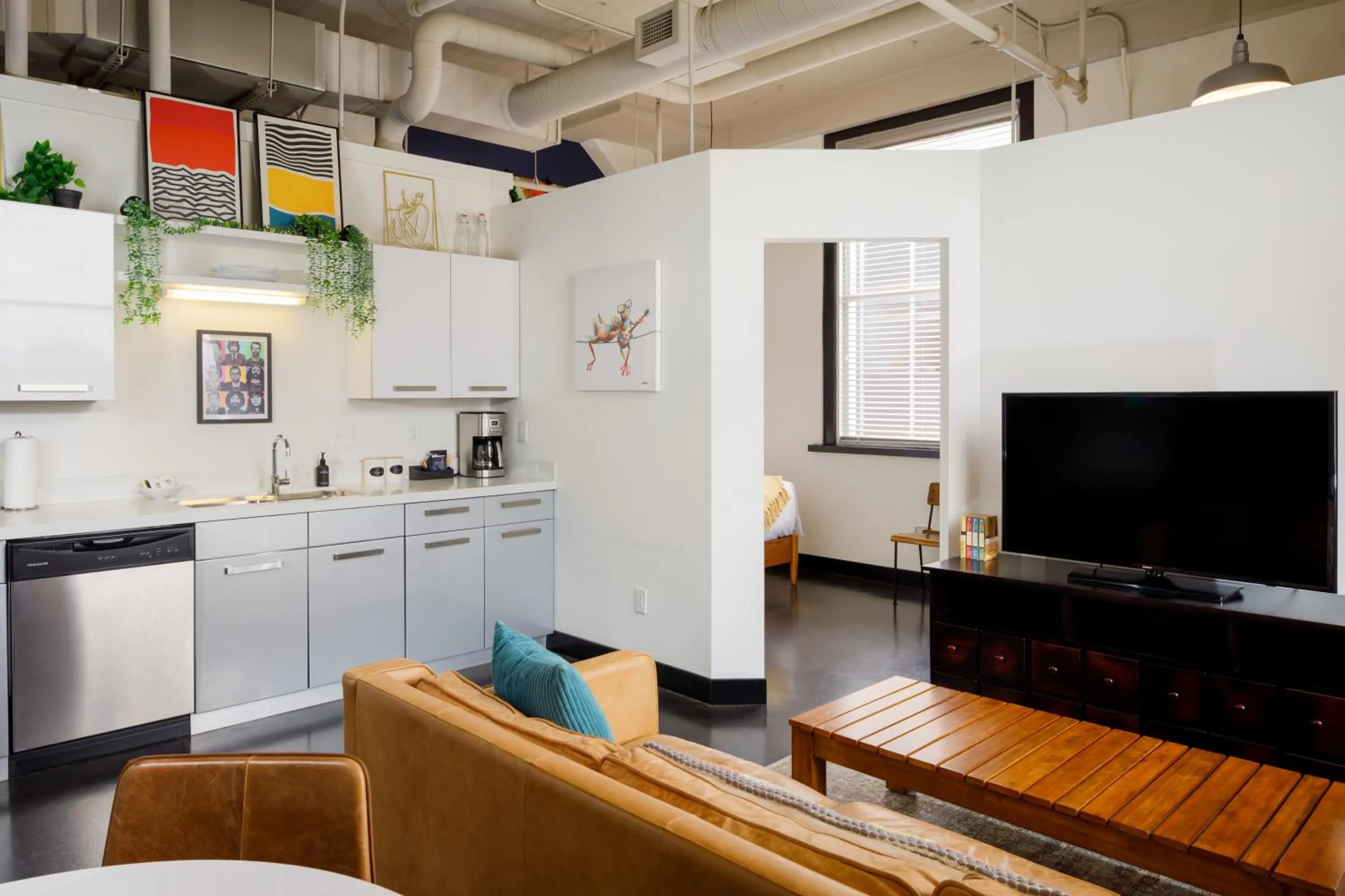 Living room in Hotel Clemons