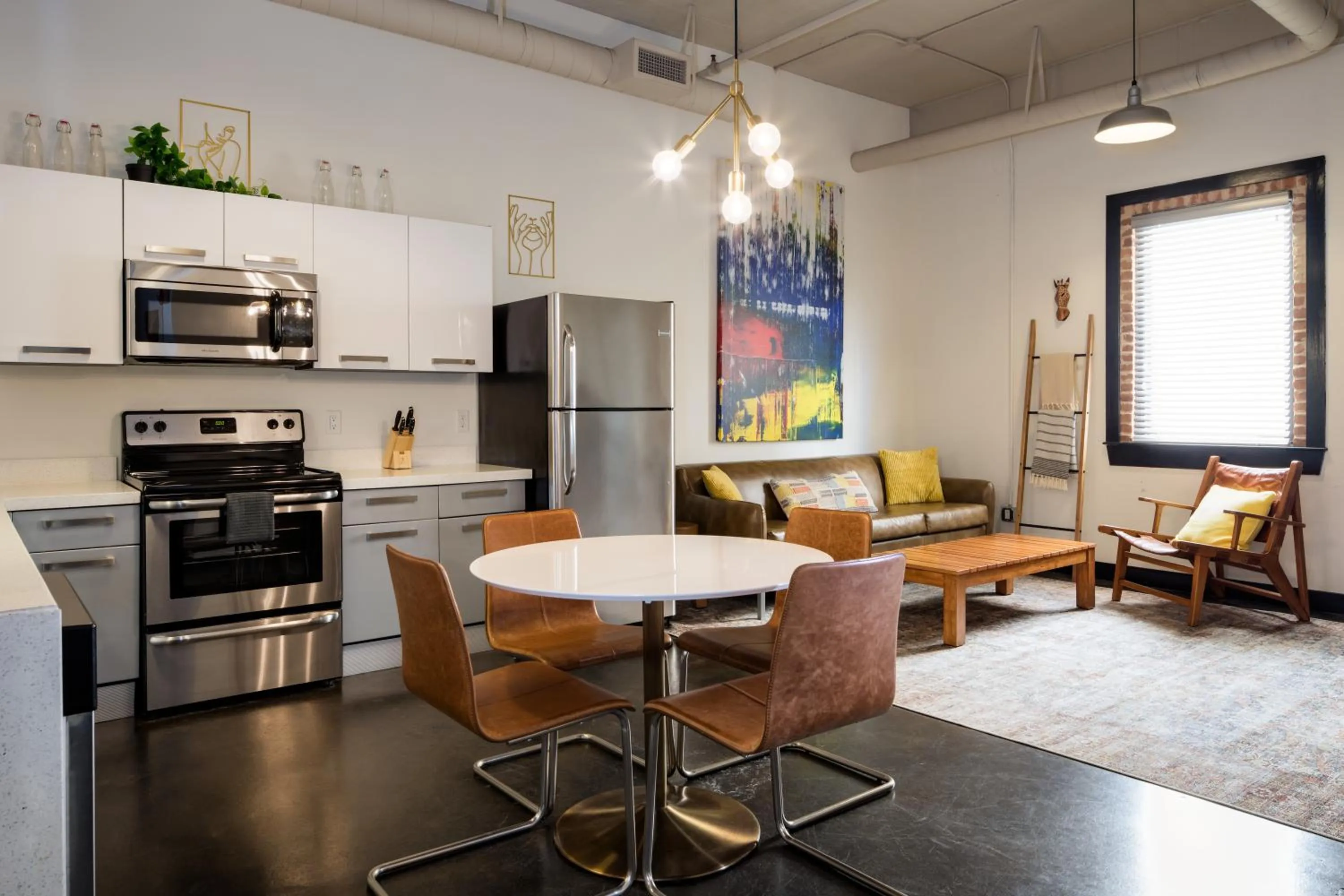 Living room in Hotel Clemons