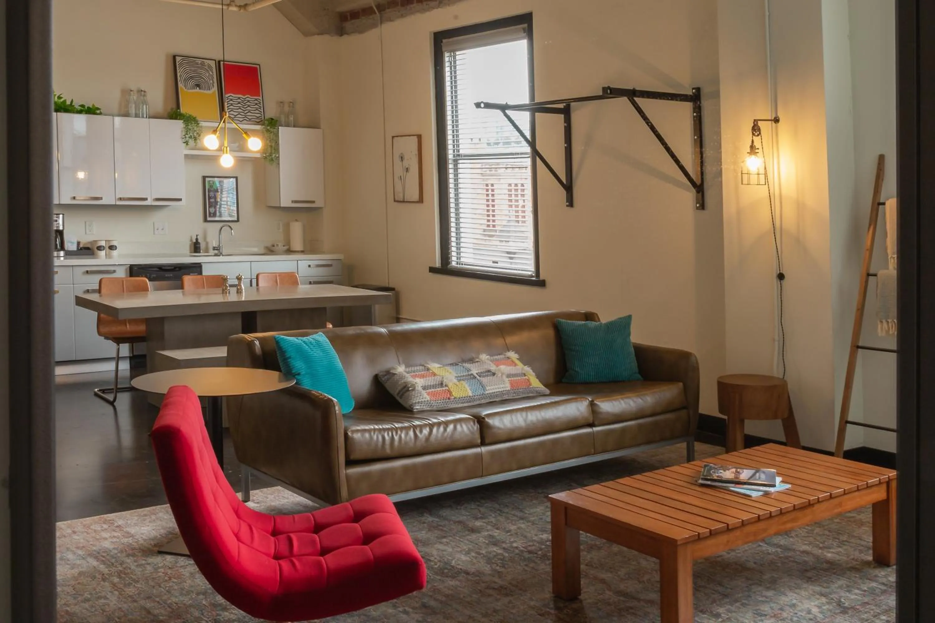 Living room in Hotel Clemons