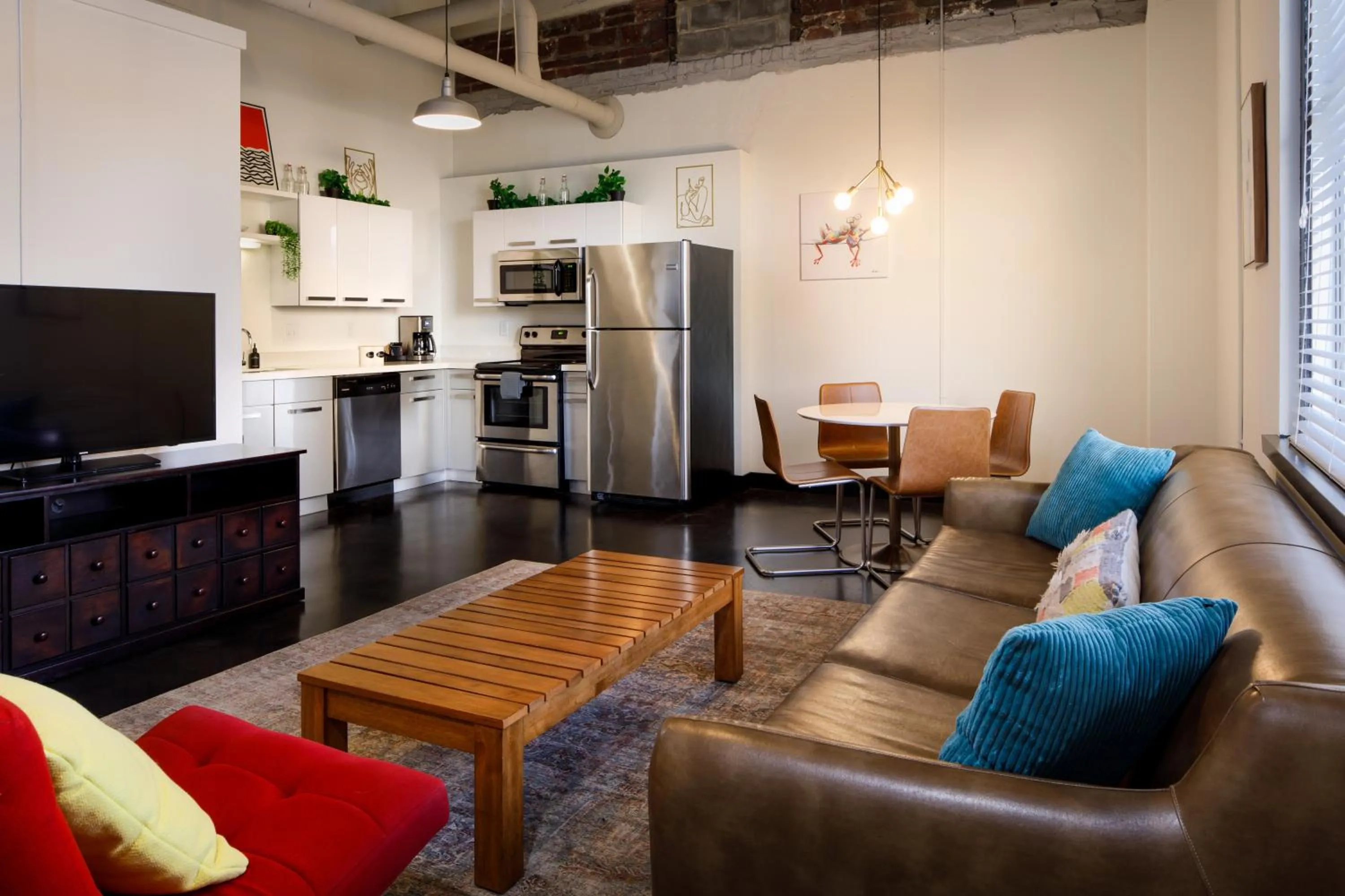 Living room in Hotel Clemons