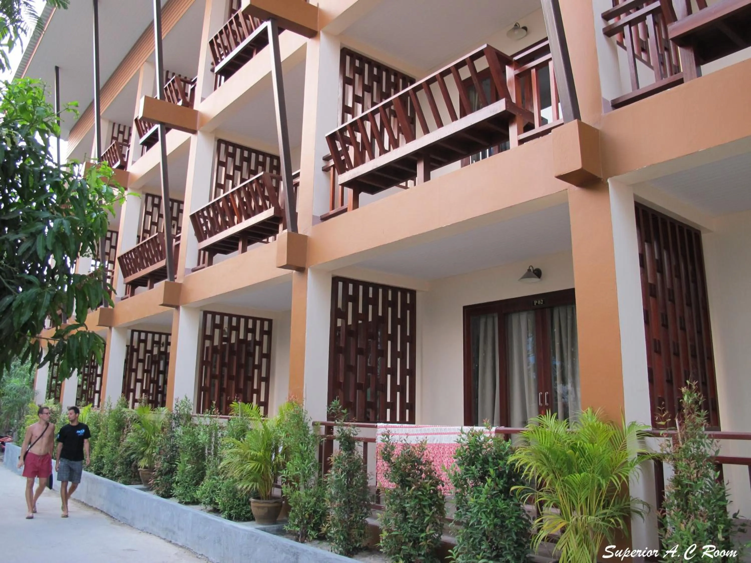Balcony/Terrace in Wind Beach Resort