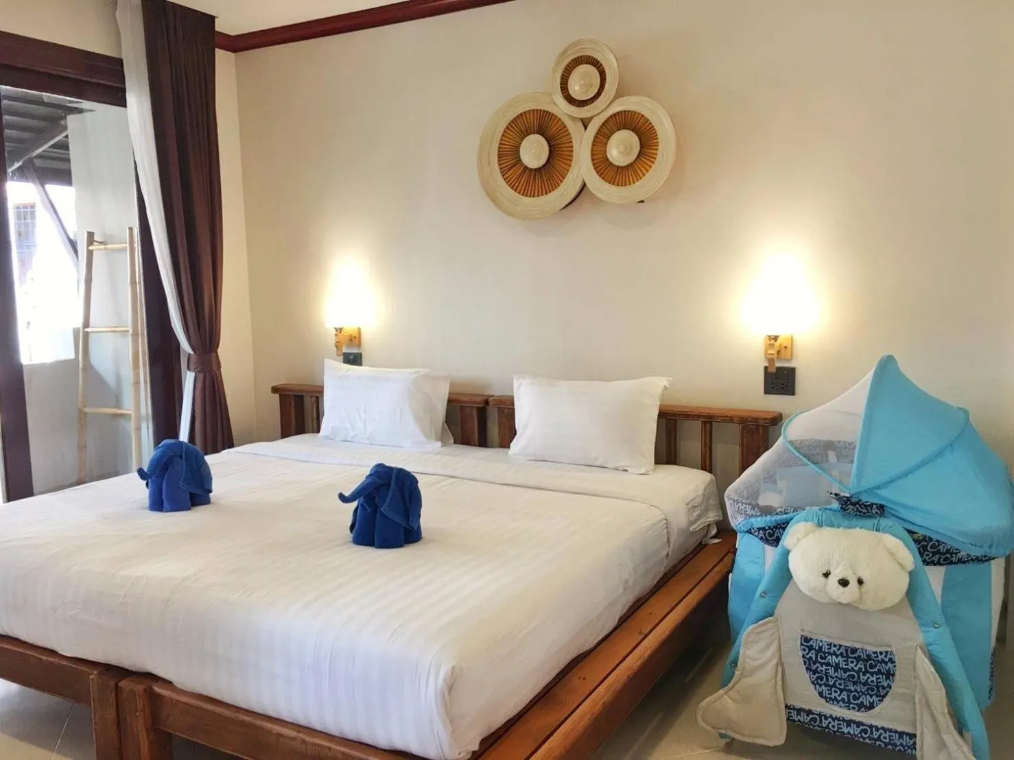 Bed in Wind Beach Resort