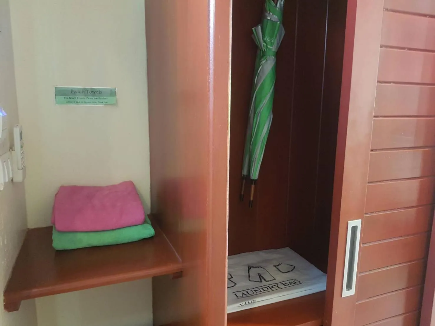 towels in Wind Beach Resort