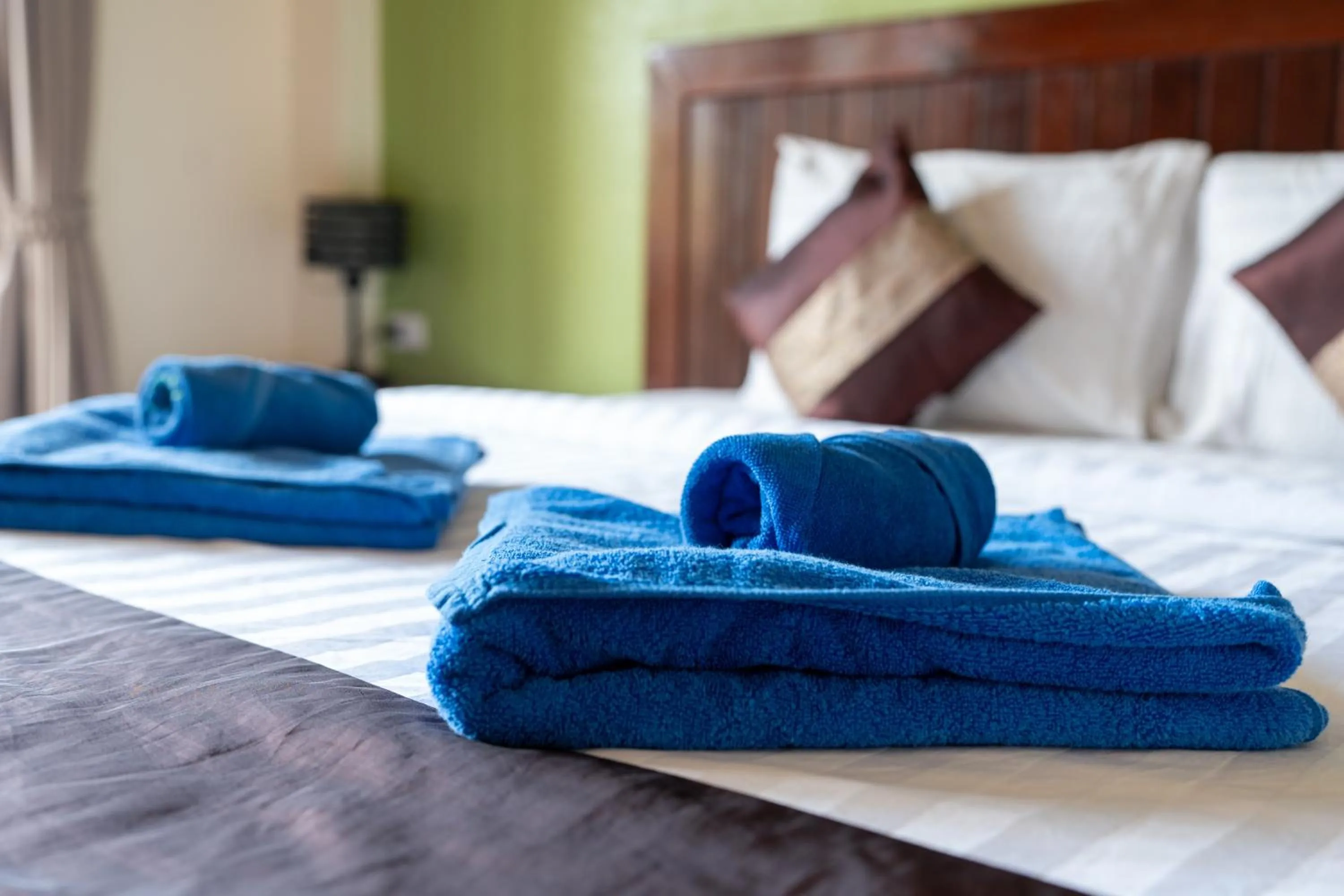 Bed in Wind Beach Resort