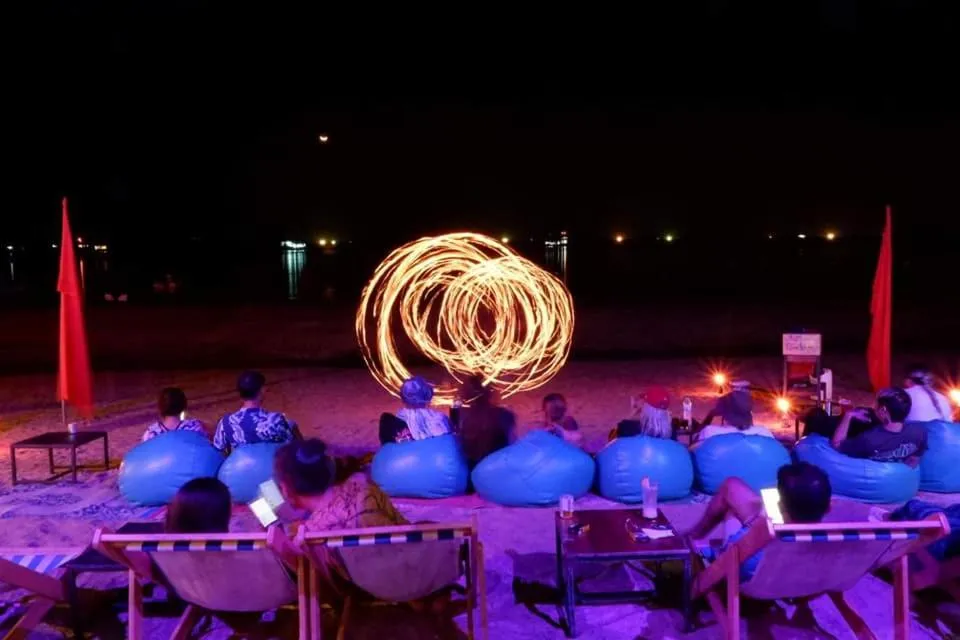 Night in Wind Beach Resort