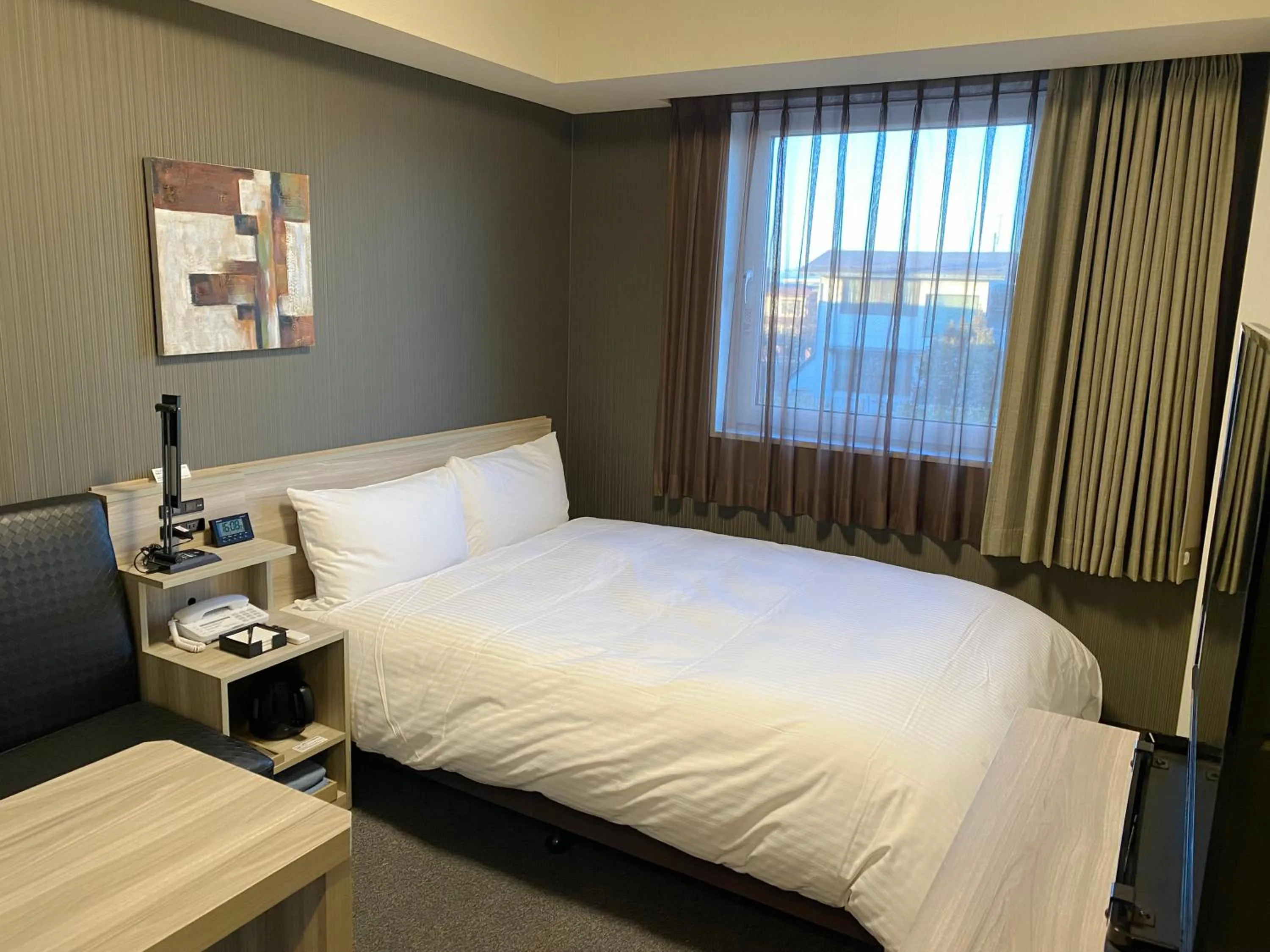 Photo of the whole room, Bed in Hotel Route-Inn Yamagata Minami -Daigaku Byoin Mae-