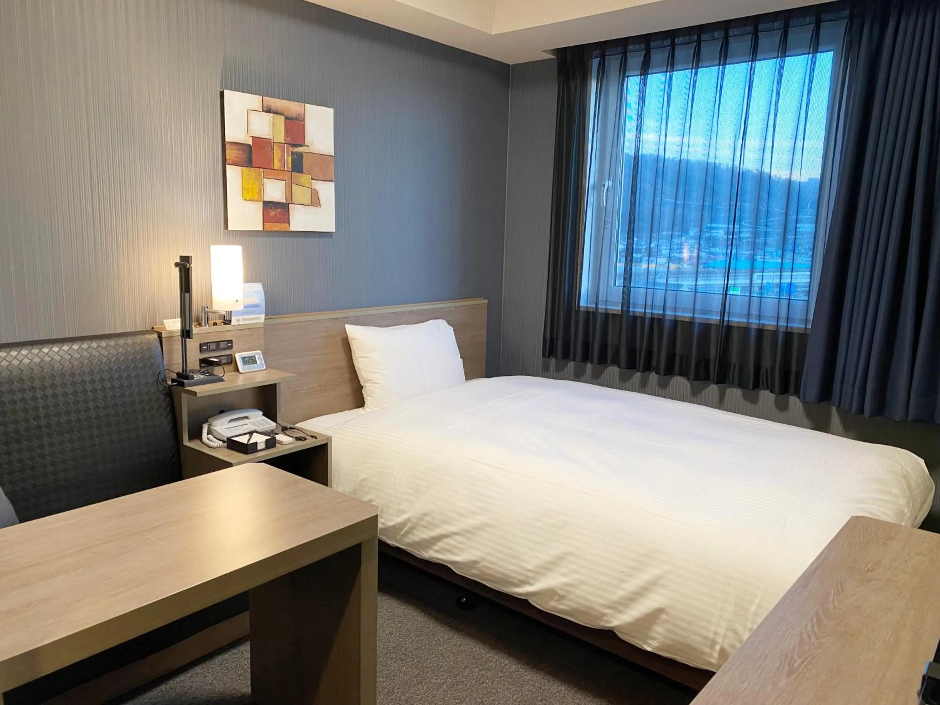 Photo of the whole room, Bed in Hotel Route-Inn Yamagata Minami -Daigaku Byoin Mae-