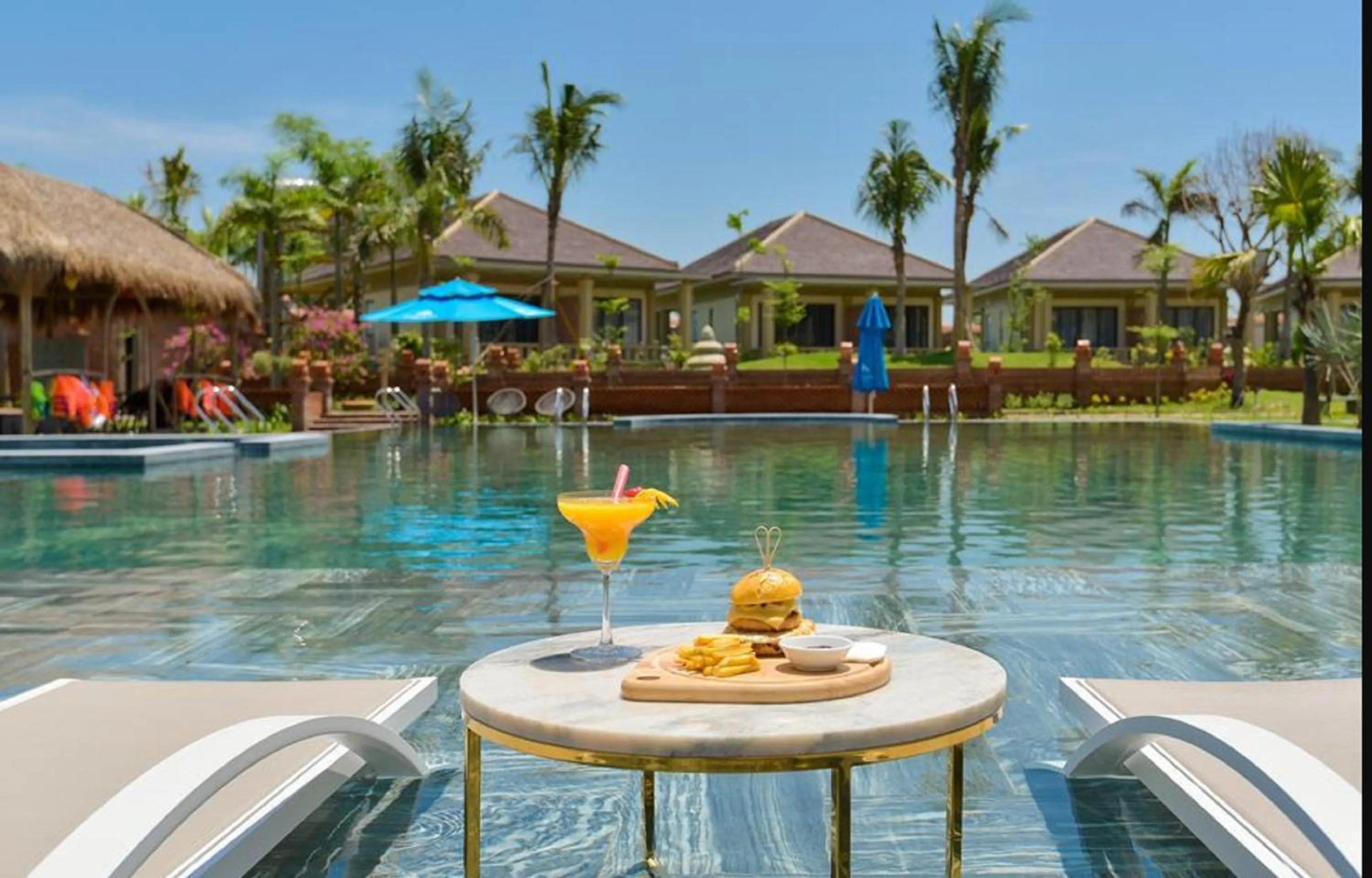 Swimming pool in My Son Heritage Resort and Spa