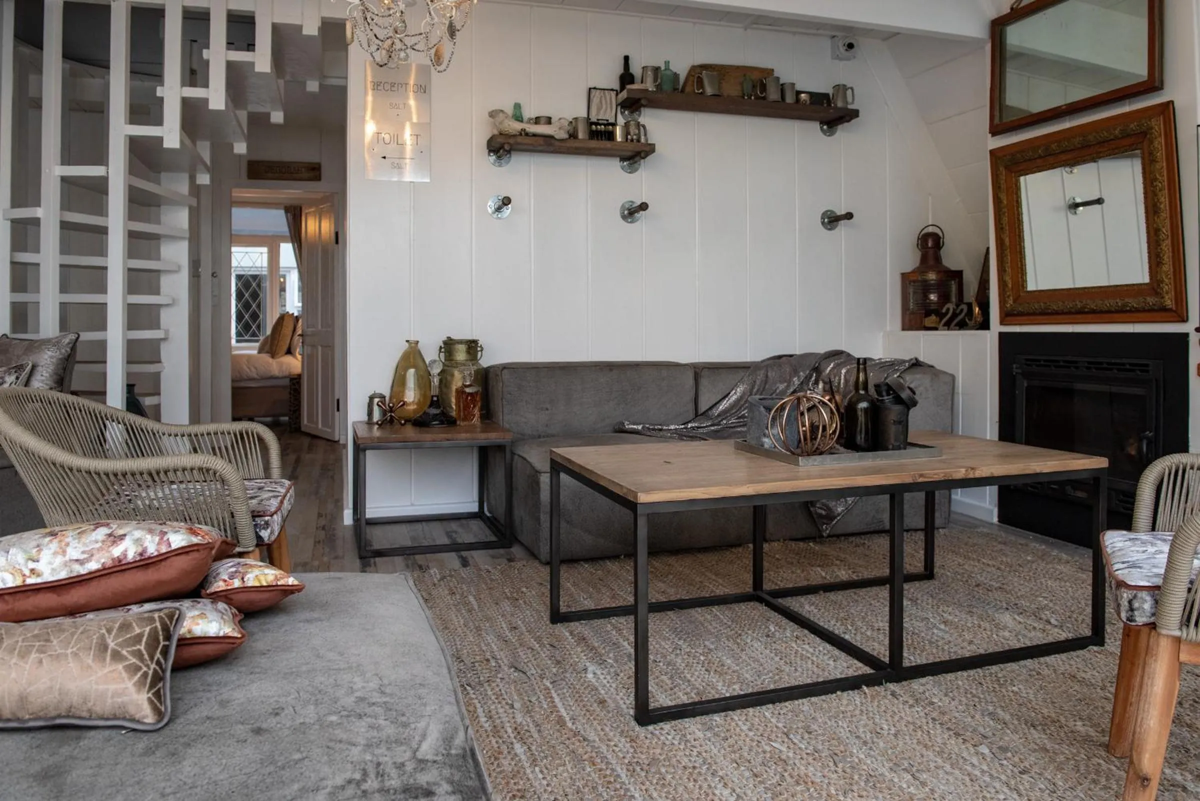 Living room in Salt Boutique Guest House
