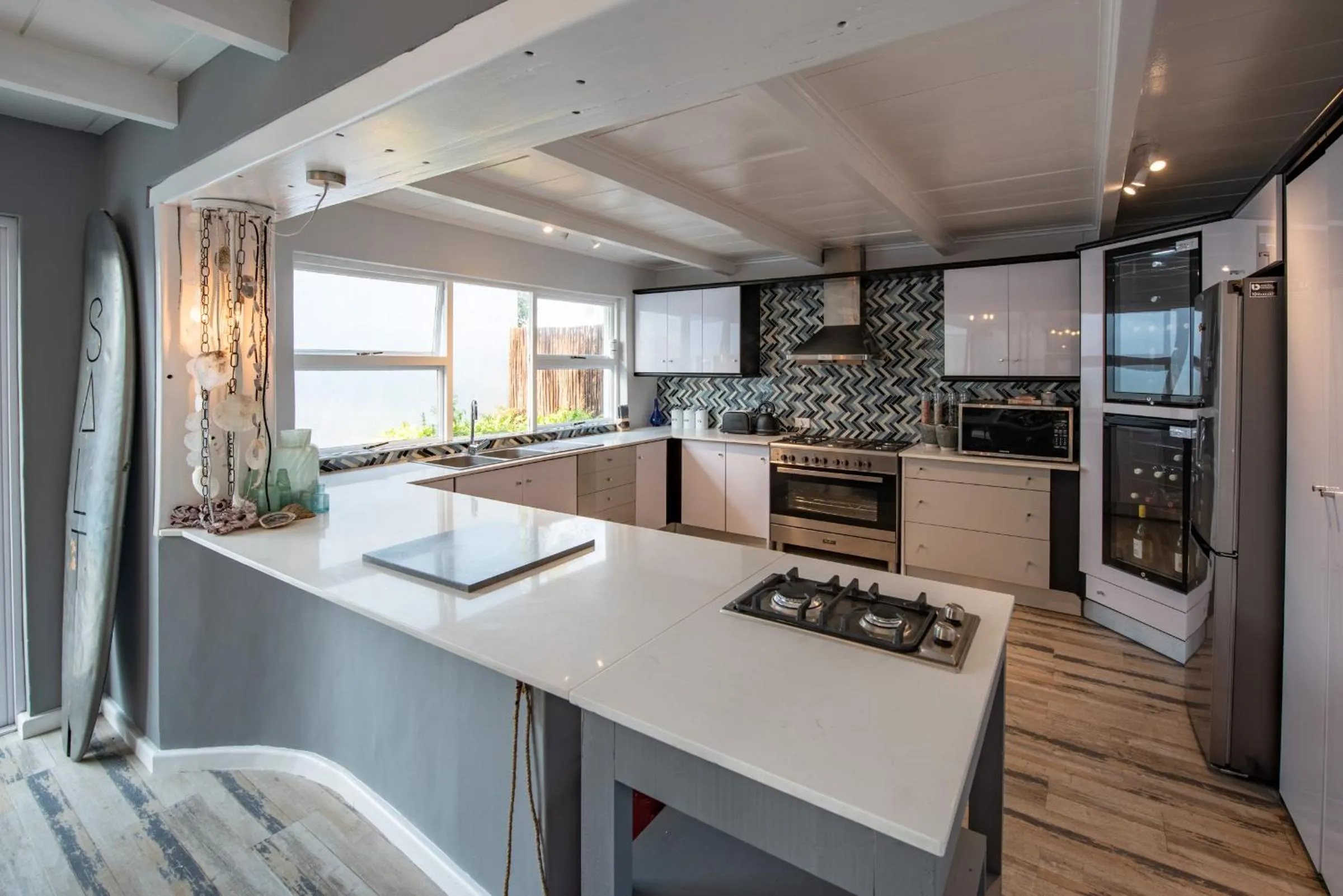 Kitchen or kitchenette in Salt Boutique Guest House