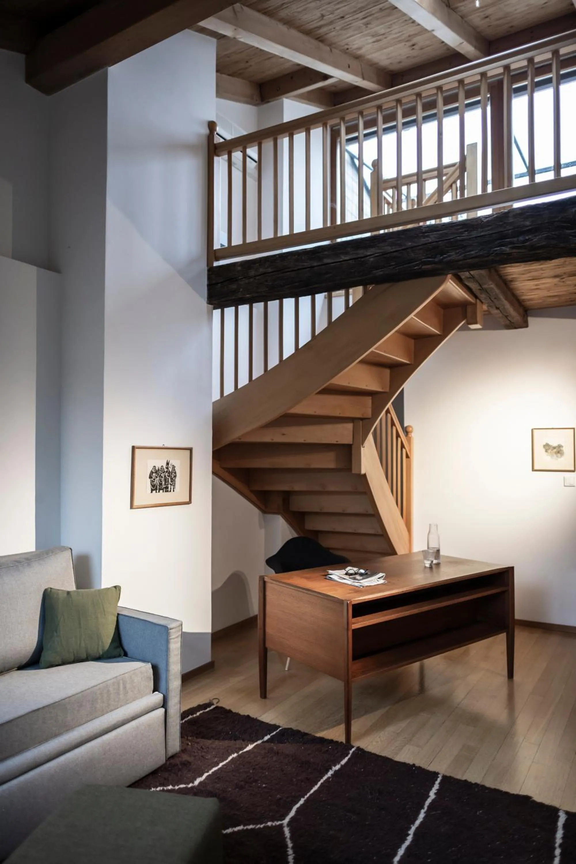 Living room in Goldenstern Townhouse