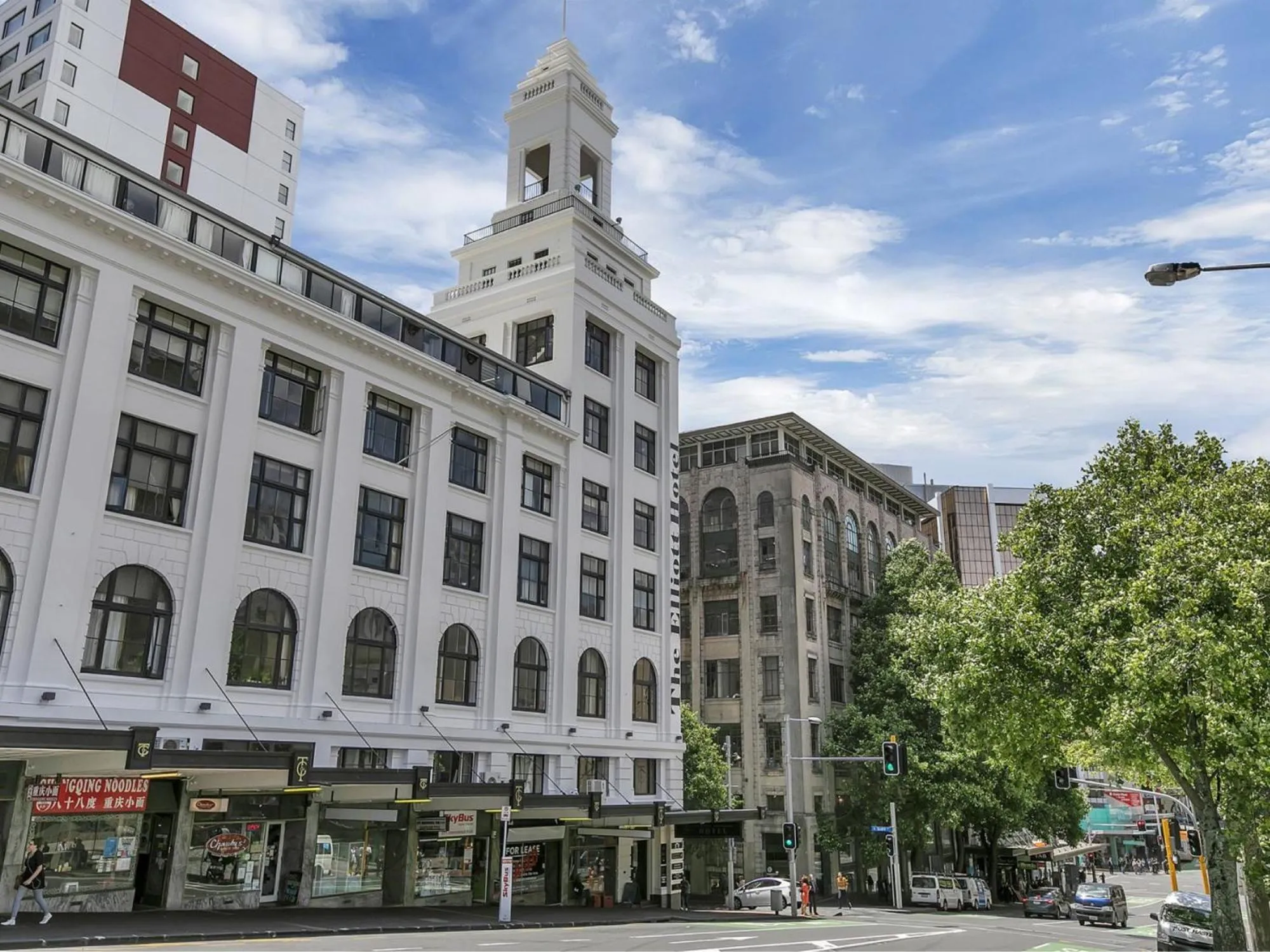 Property building in Attic Backpackers