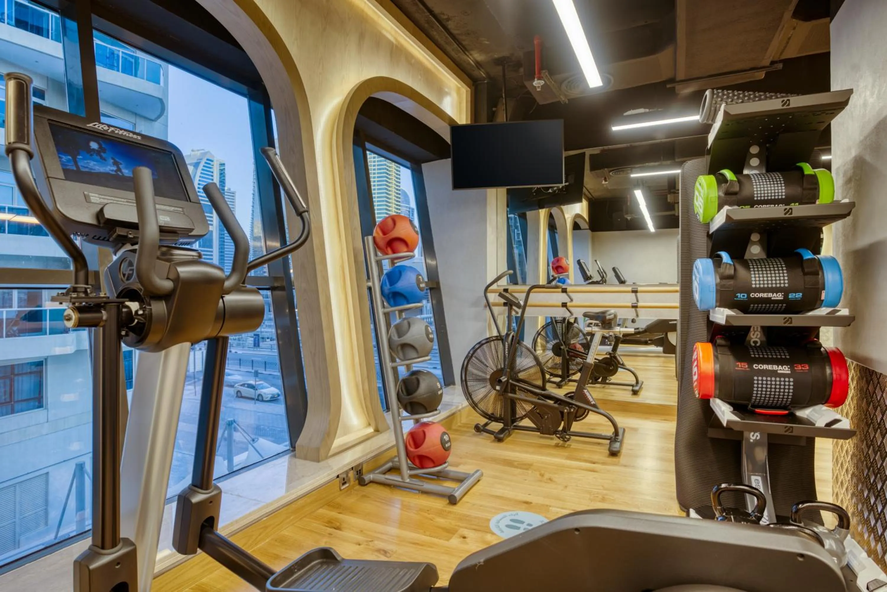 Fitness centre/facilities in Millennium Place Dubai Marina