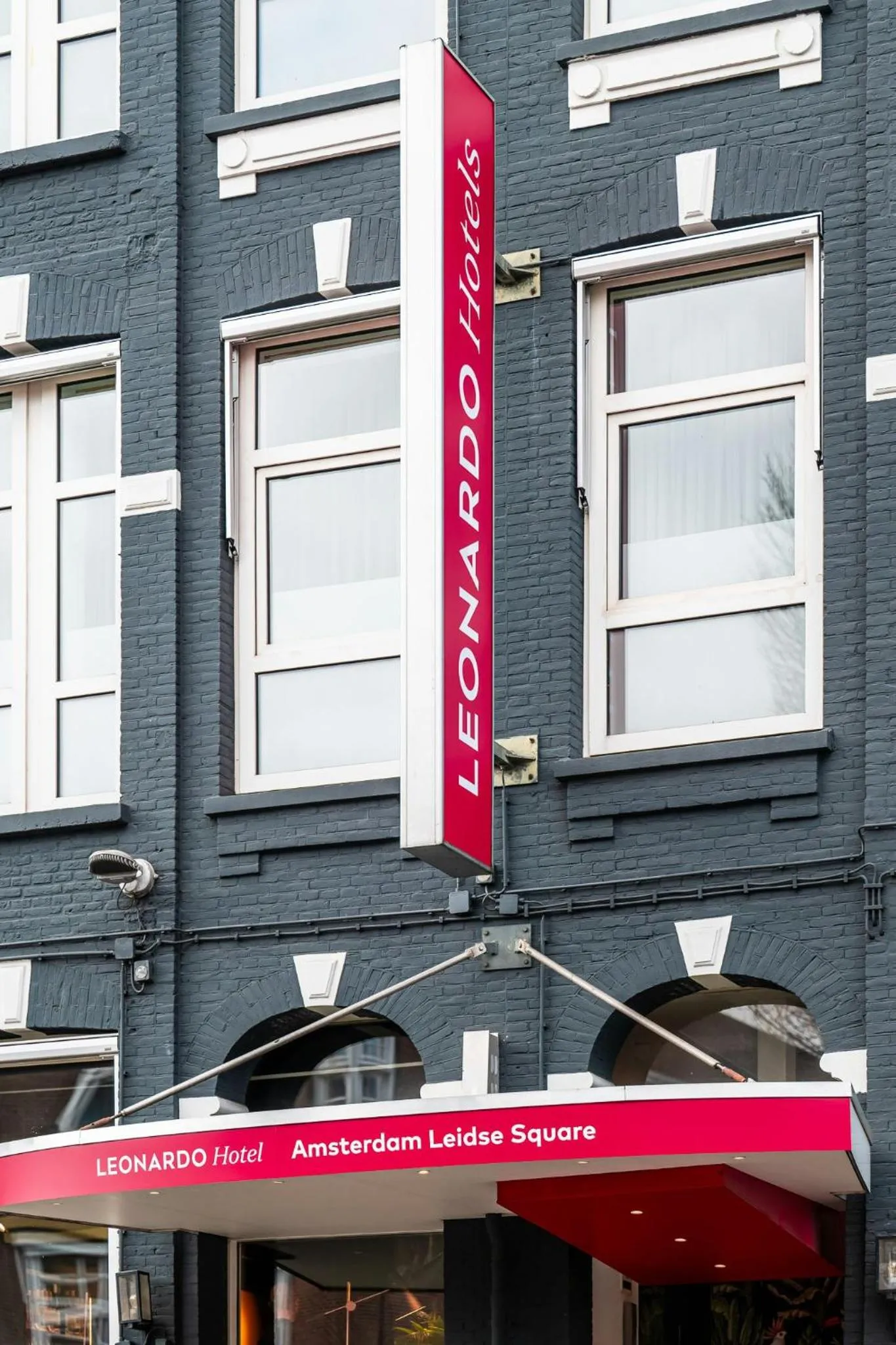 Property building in Leonardo Hotel Amsterdam Leidse Square