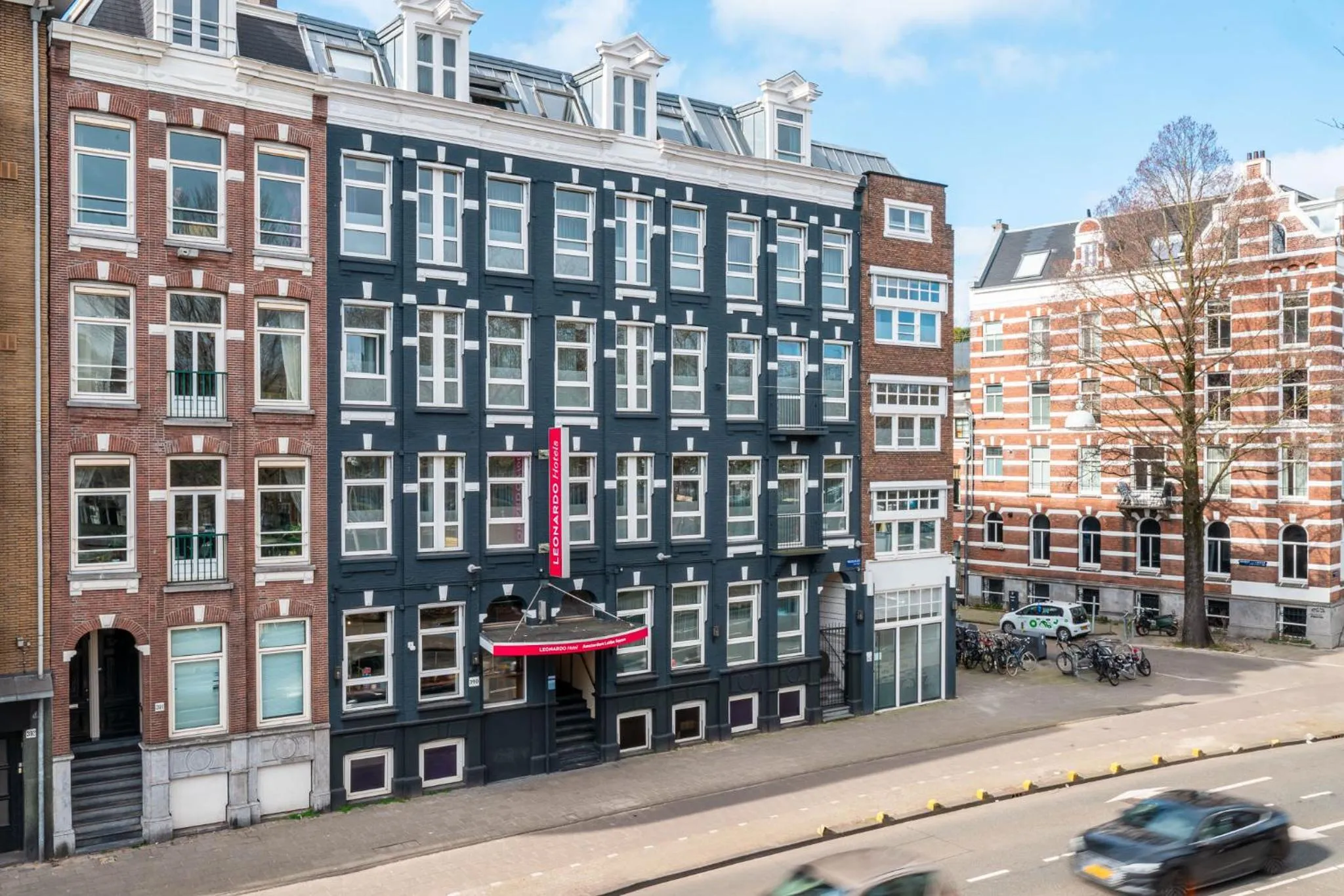Property building in Leonardo Hotel Amsterdam Leidse Square